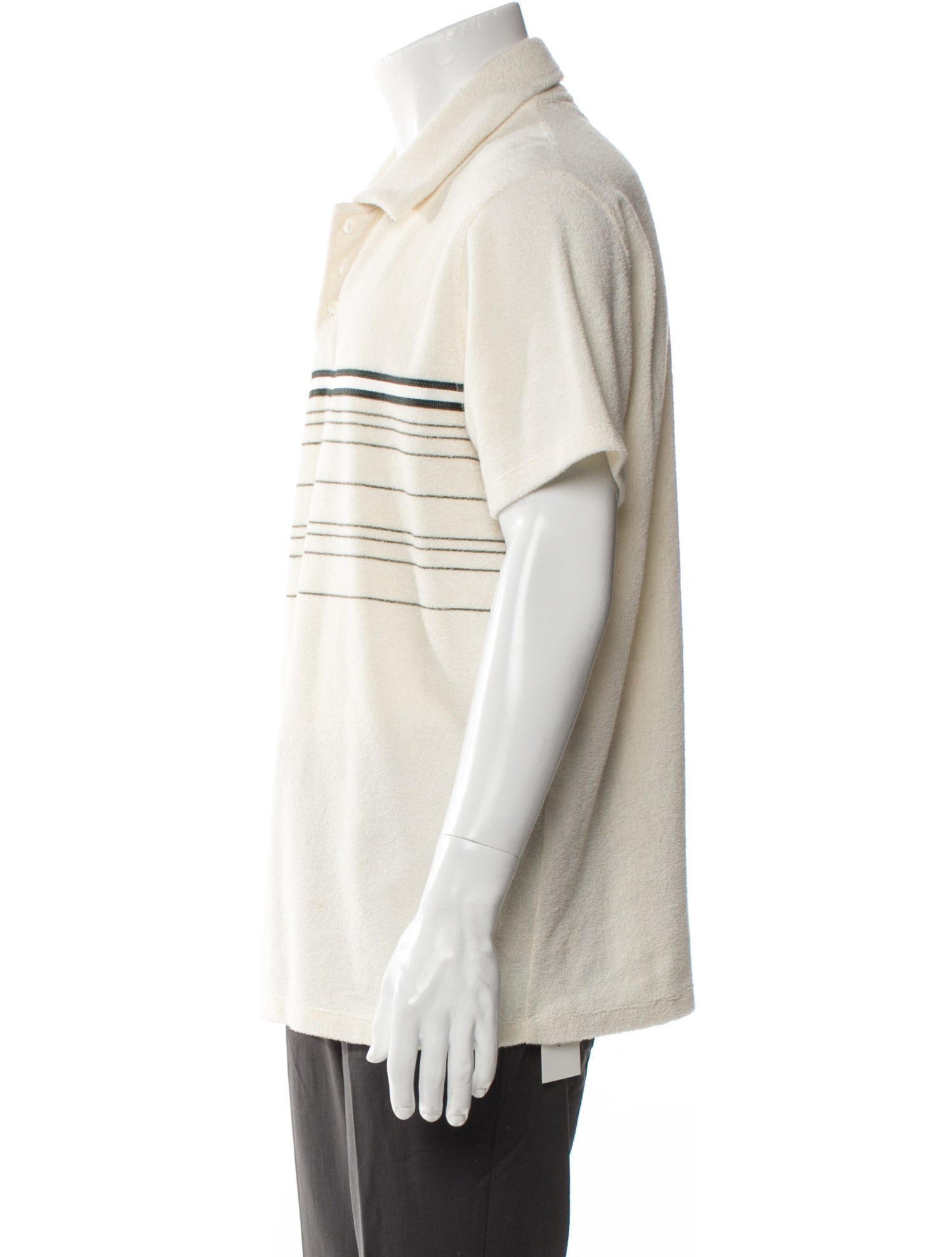 Saint Laurent 2022 Terry Polo Shirt