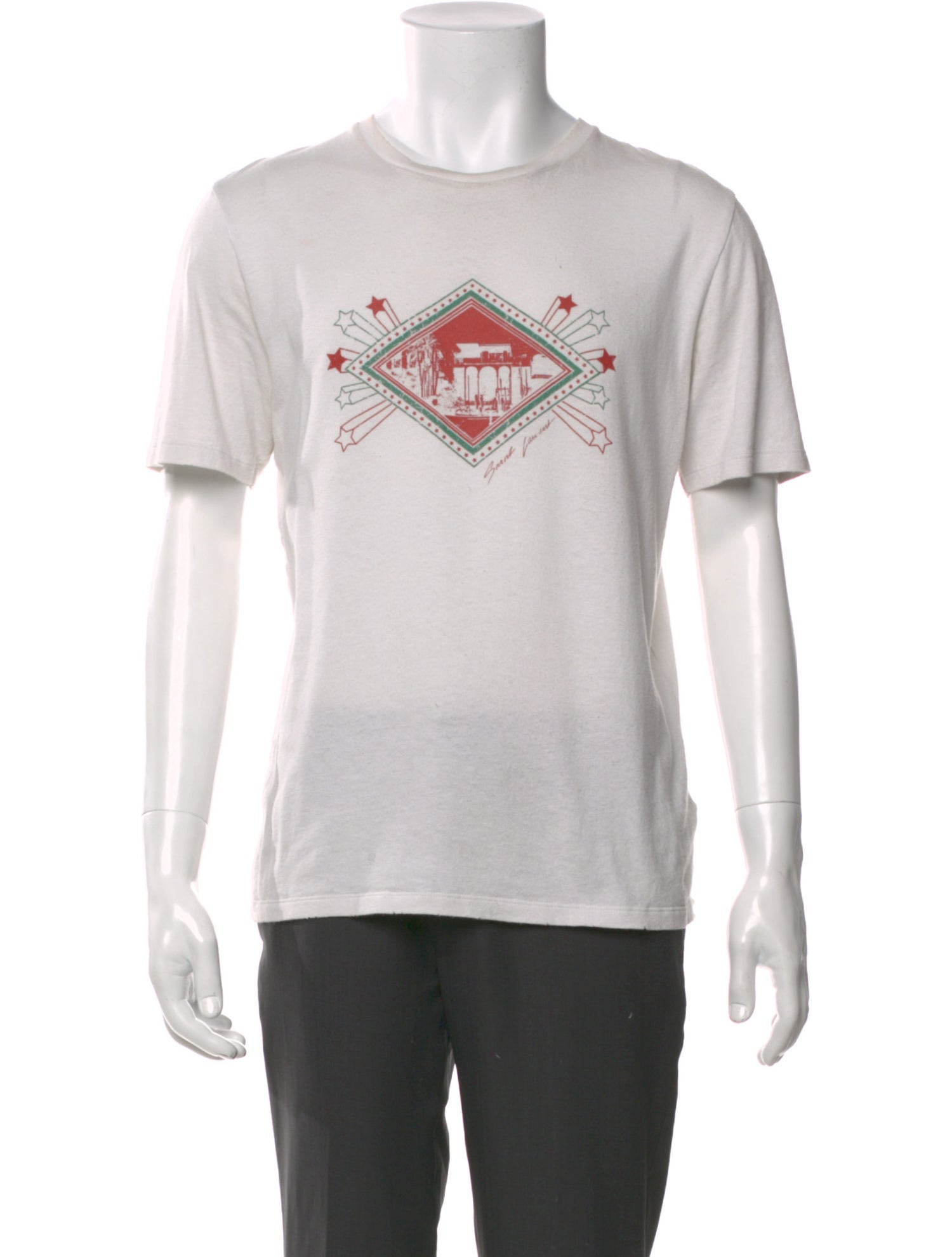 Saint Laurent 2019 Graphic Print T-Shirt