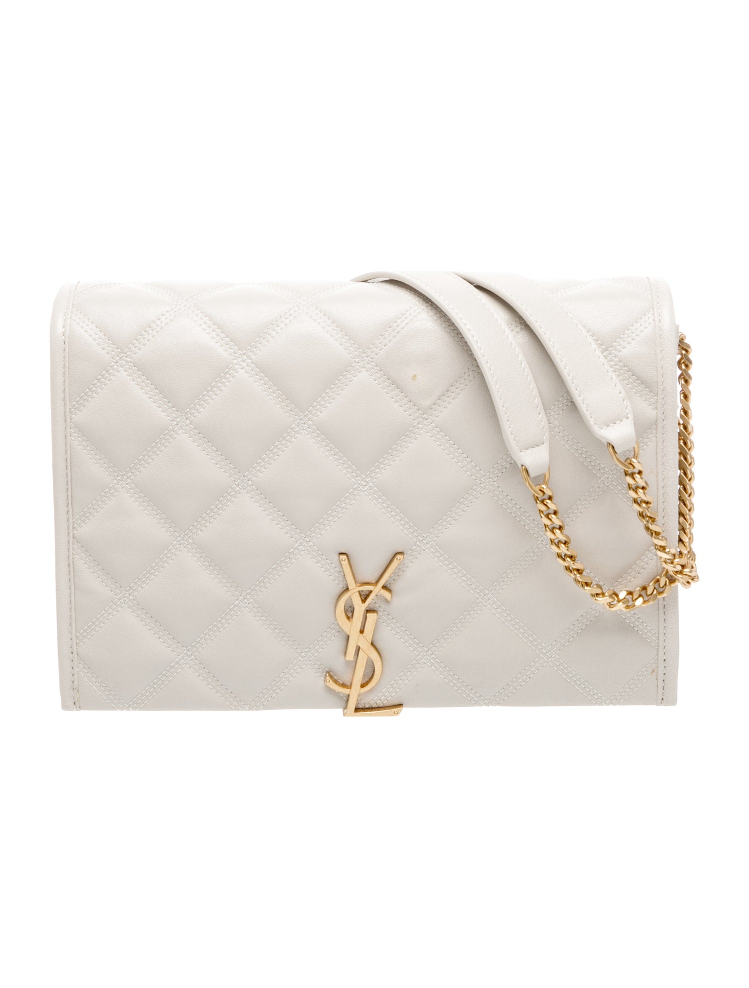 Saint Laurent Quilted Shoulder Bag
