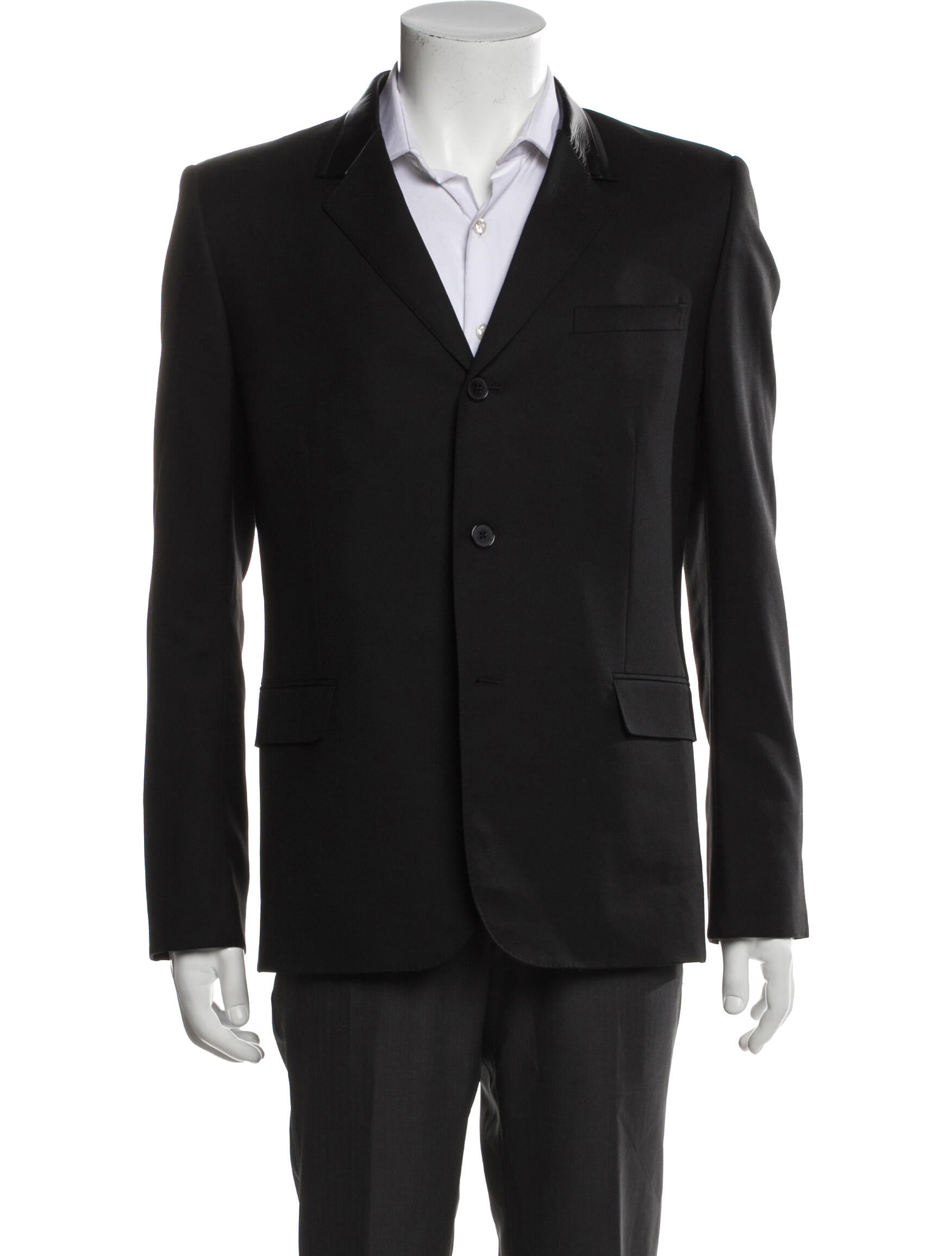 Saint Laurent 2012 Lamb Leather Blazer