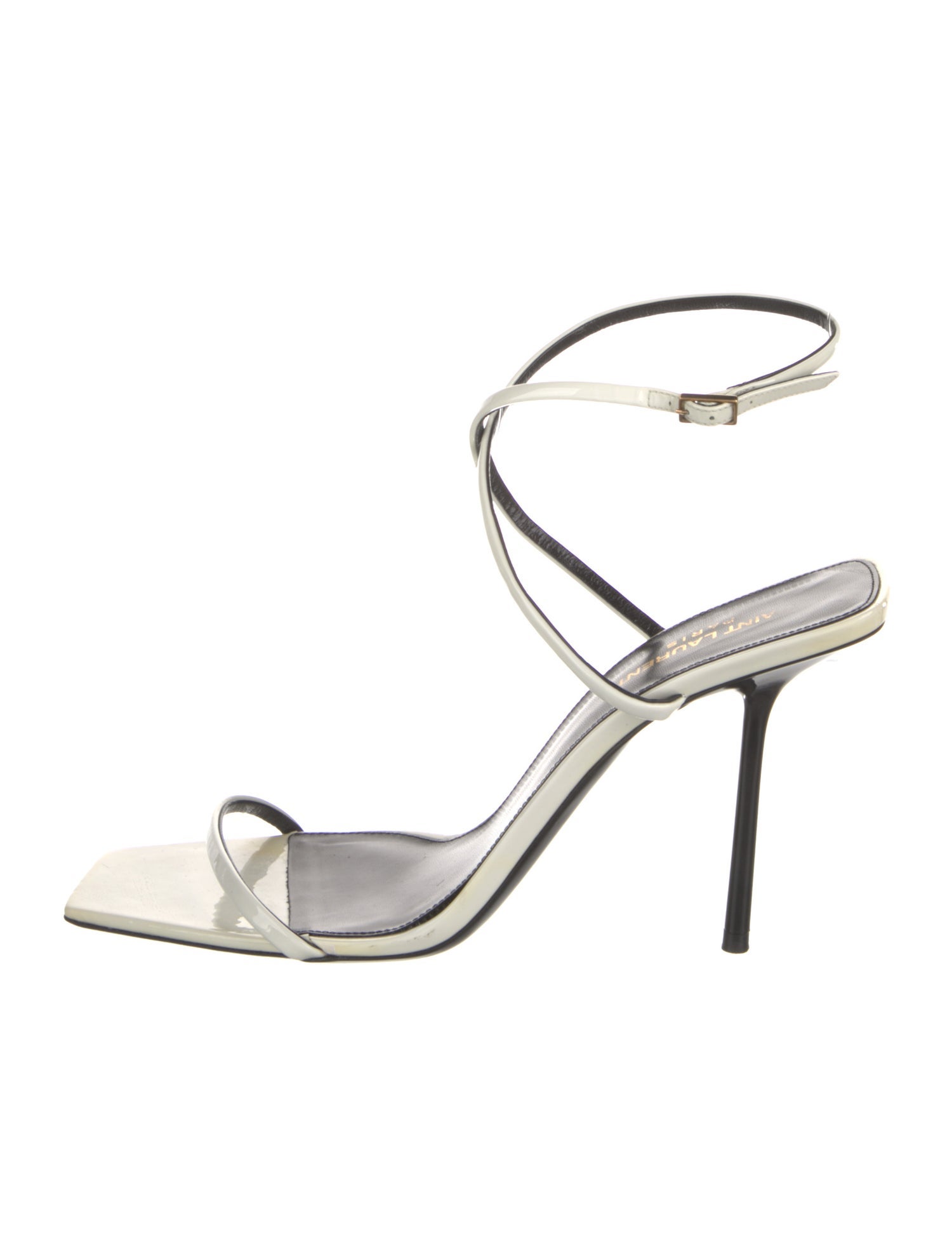 Saint Laurent Patent Leather Sandals