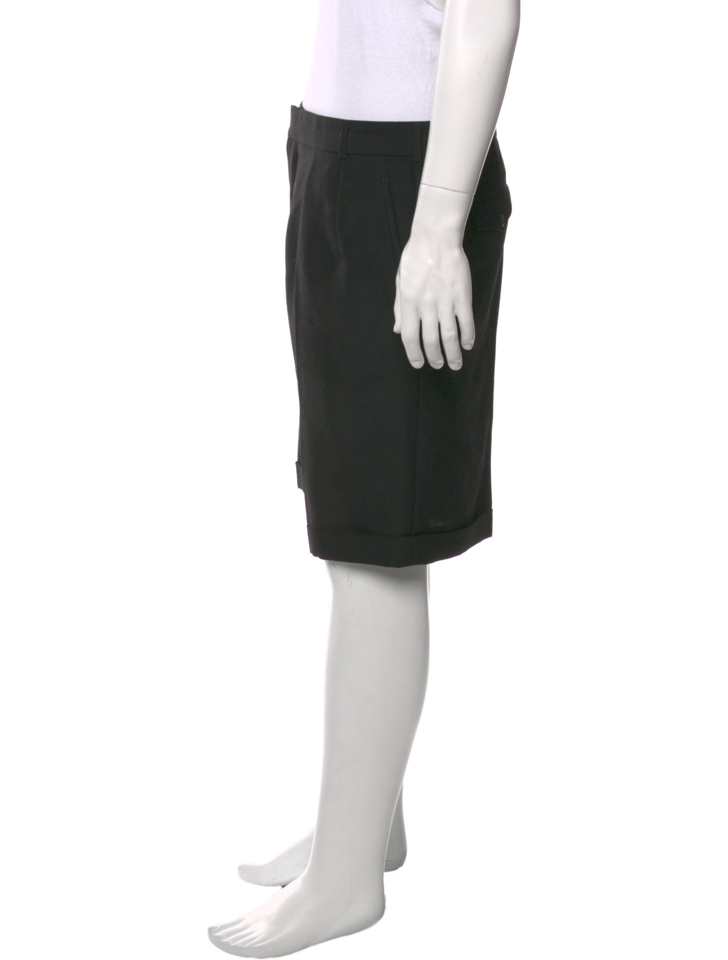 Saint Laurent 2020 Flat Front Shorts