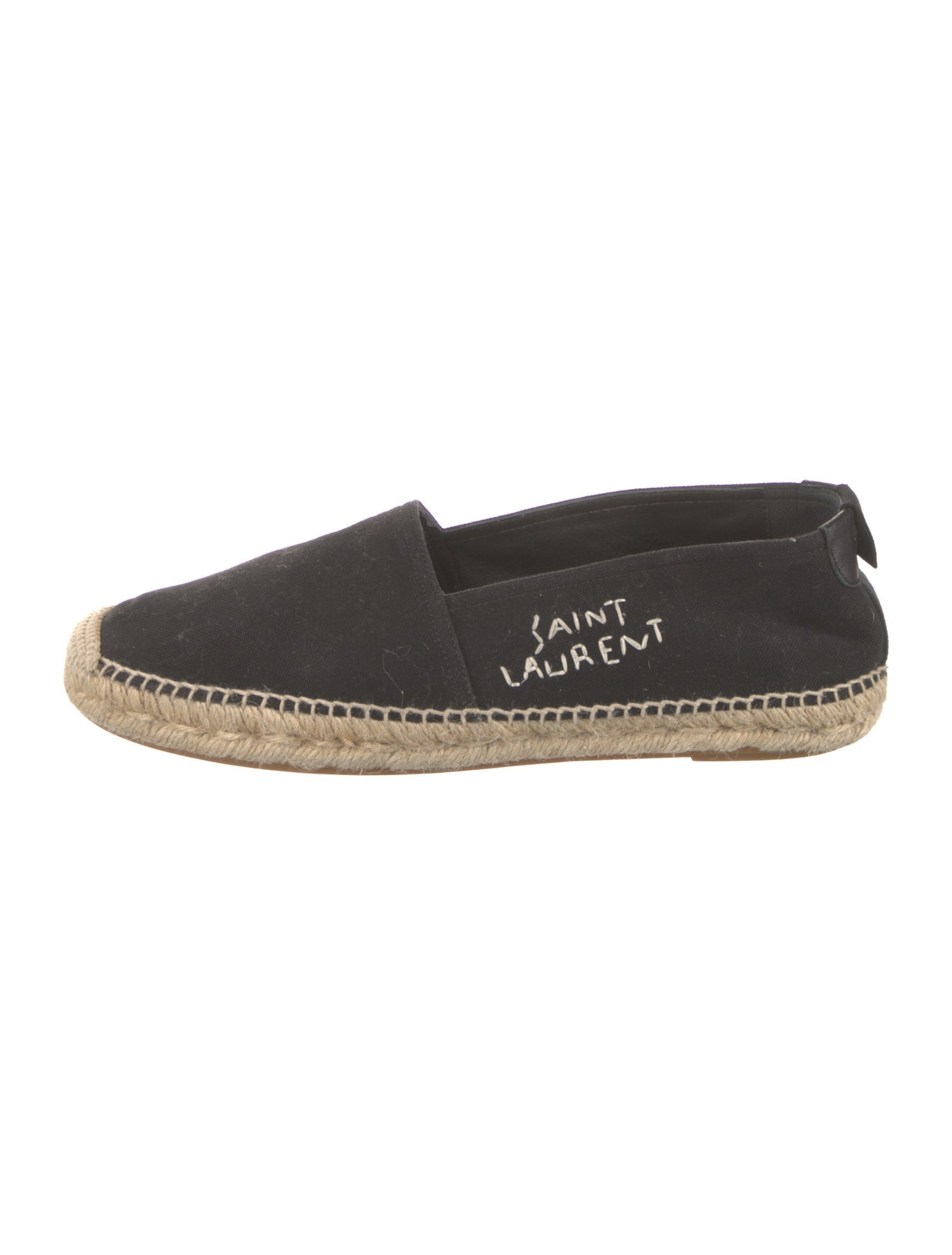 Saint Laurent Canvas Patterned Espadrilles