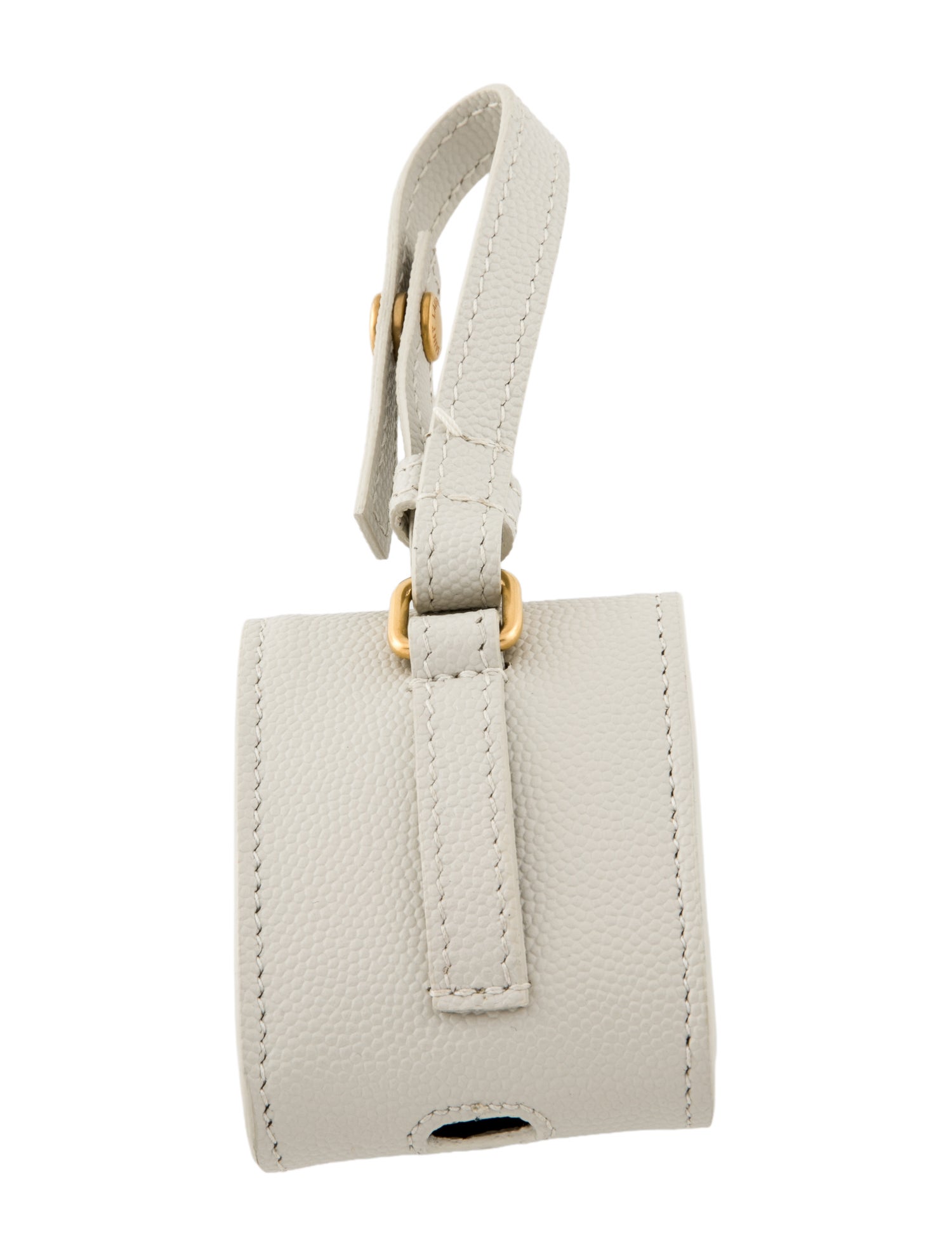 Saint Laurent Leather AirPods Case