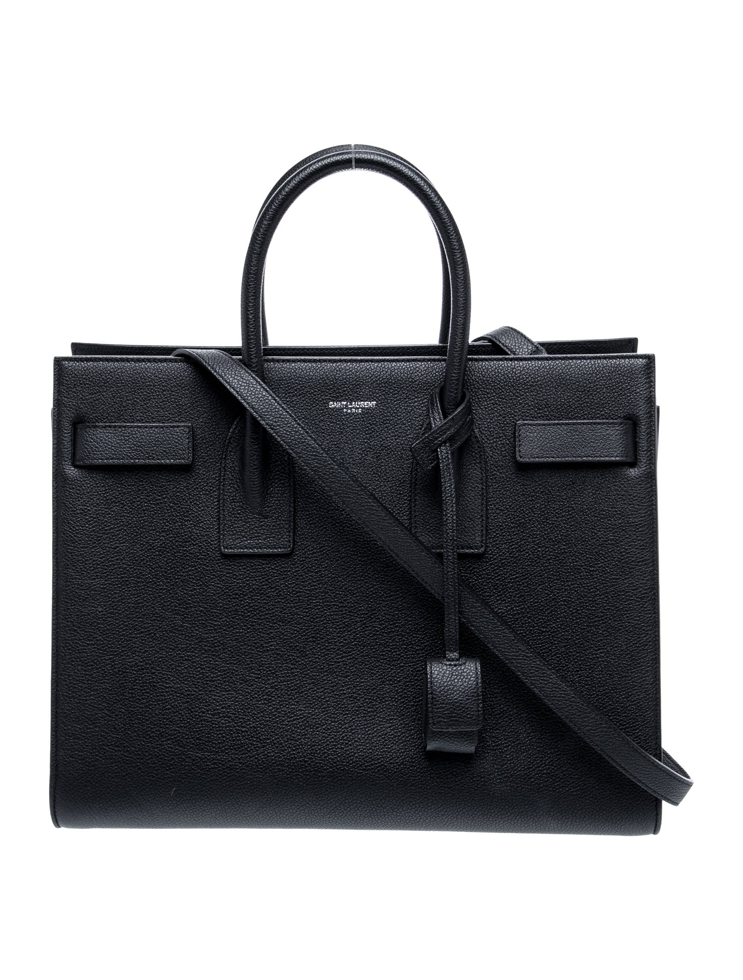 Saint Laurent Leather Sac De Jour