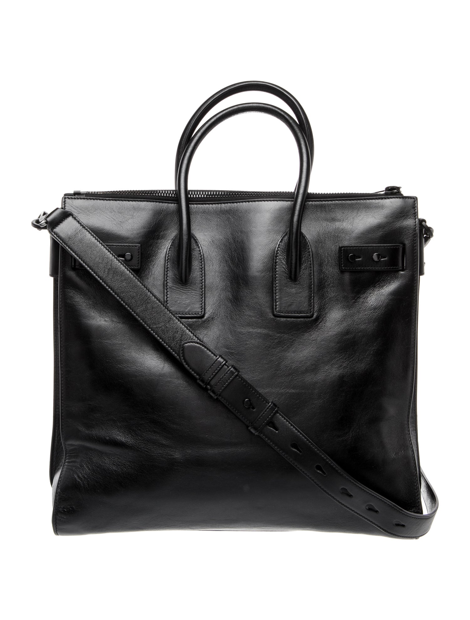 Saint Laurent Leather Sac De Jour
