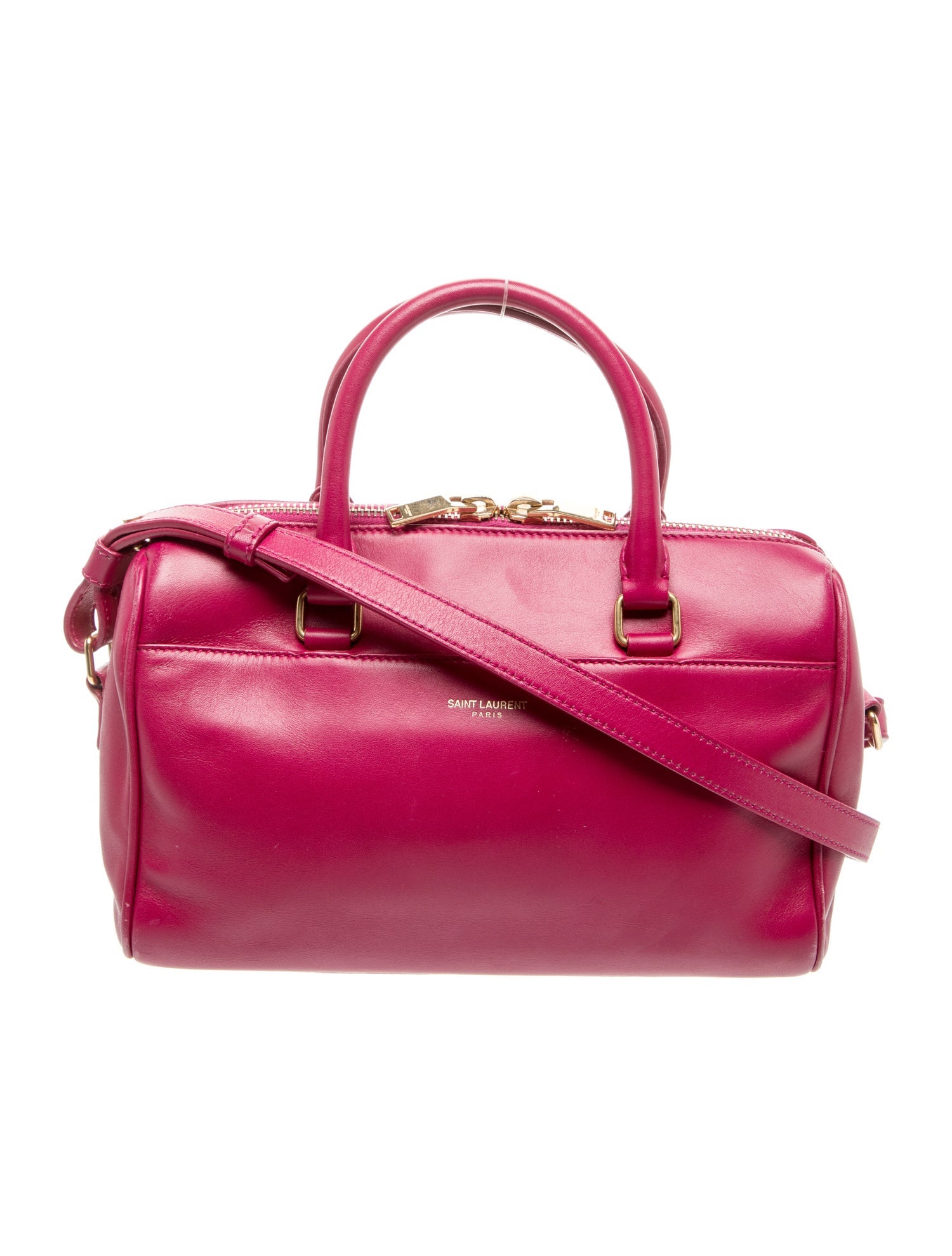 Saint Laurent Leather Classic Duffle