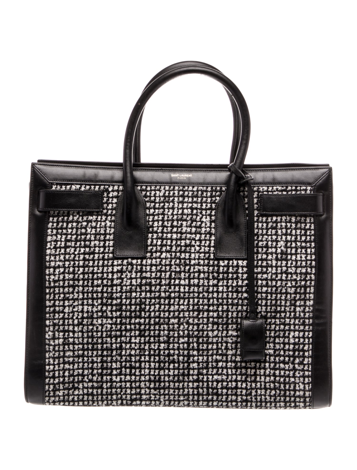 Saint Laurent Tweed Sac De Jour Large