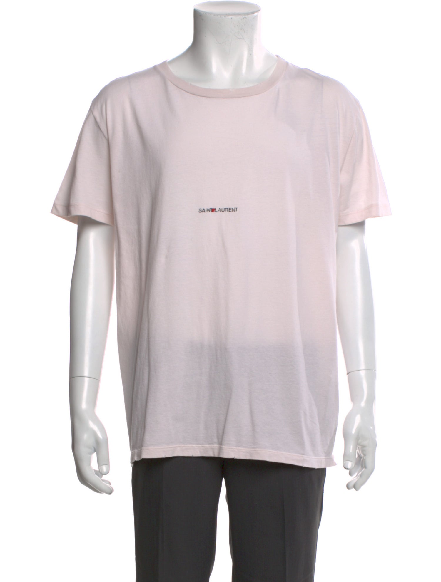 Saint Laurent 2017 Signature Logo T-Shirt