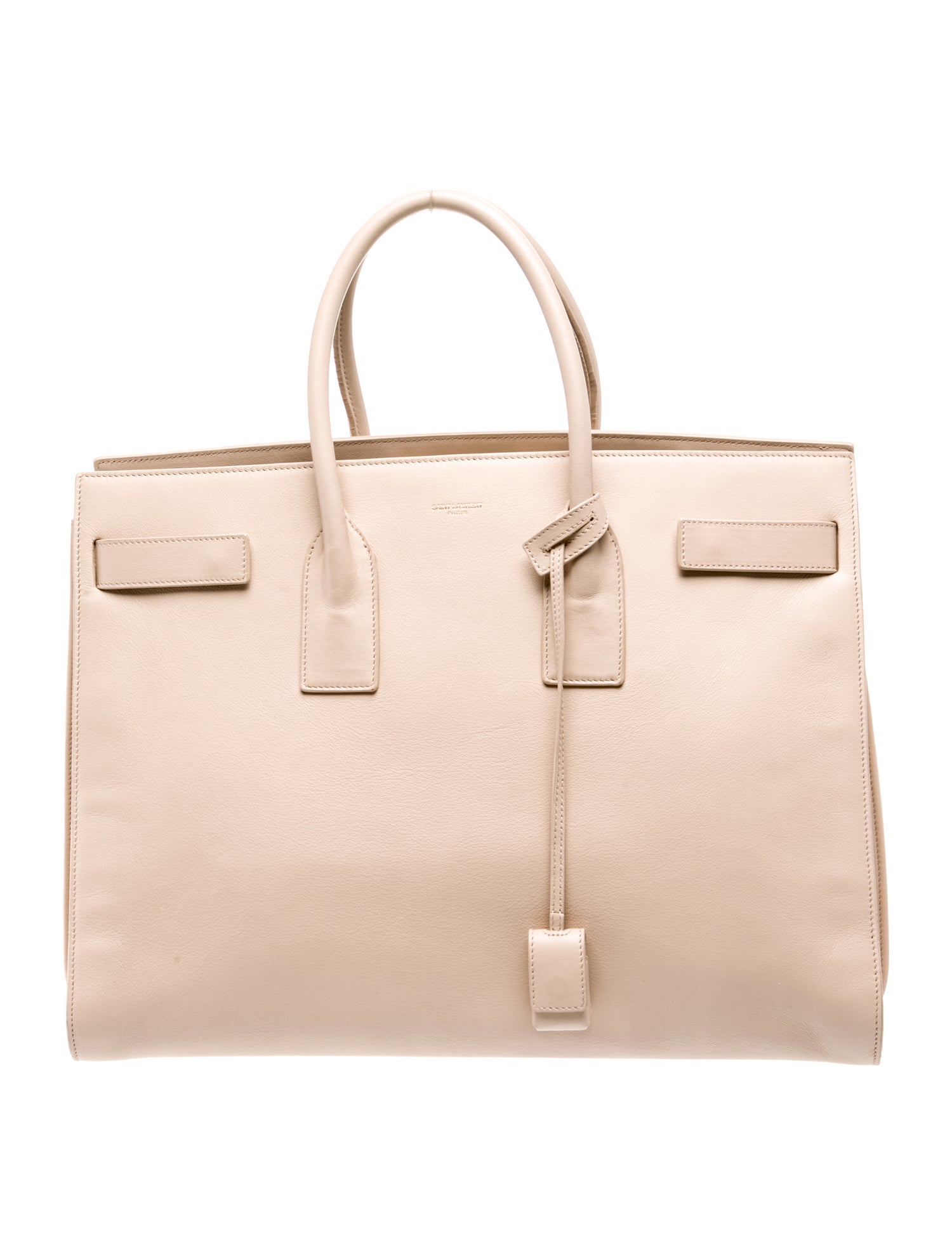 Saint Laurent Leather Sac De Jour Large