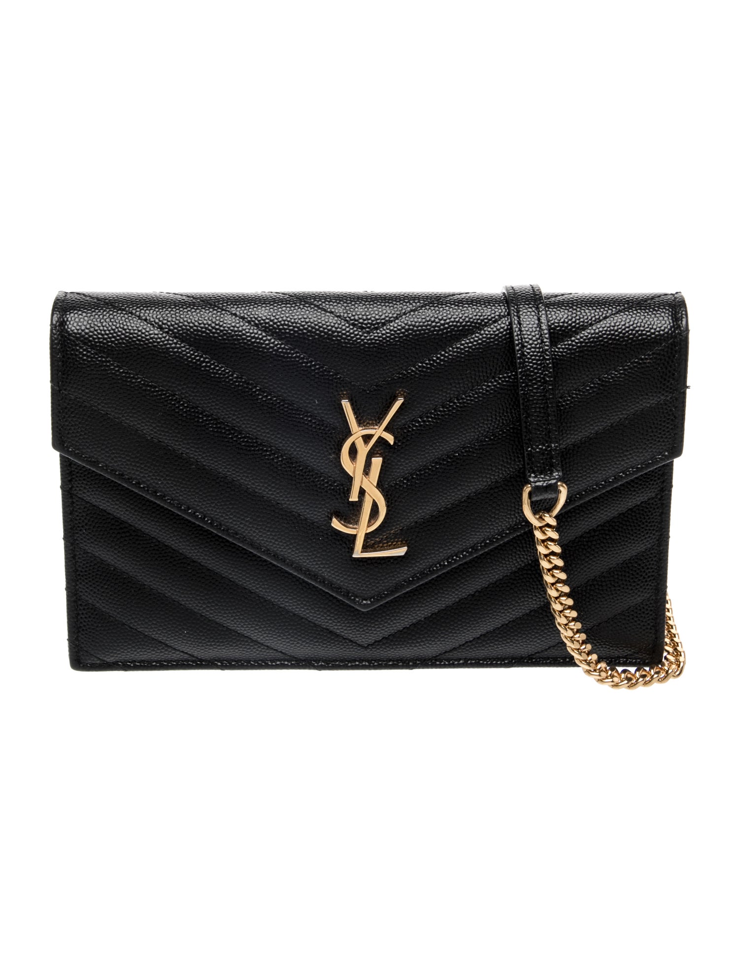 Saint Laurent Leather Envelope