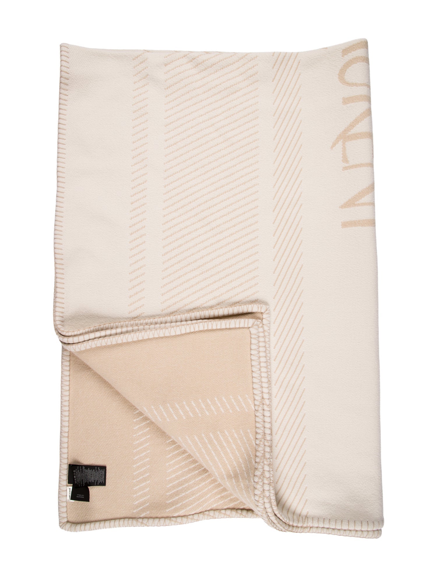 Saint Laurent Wool Blend Throw Blanket