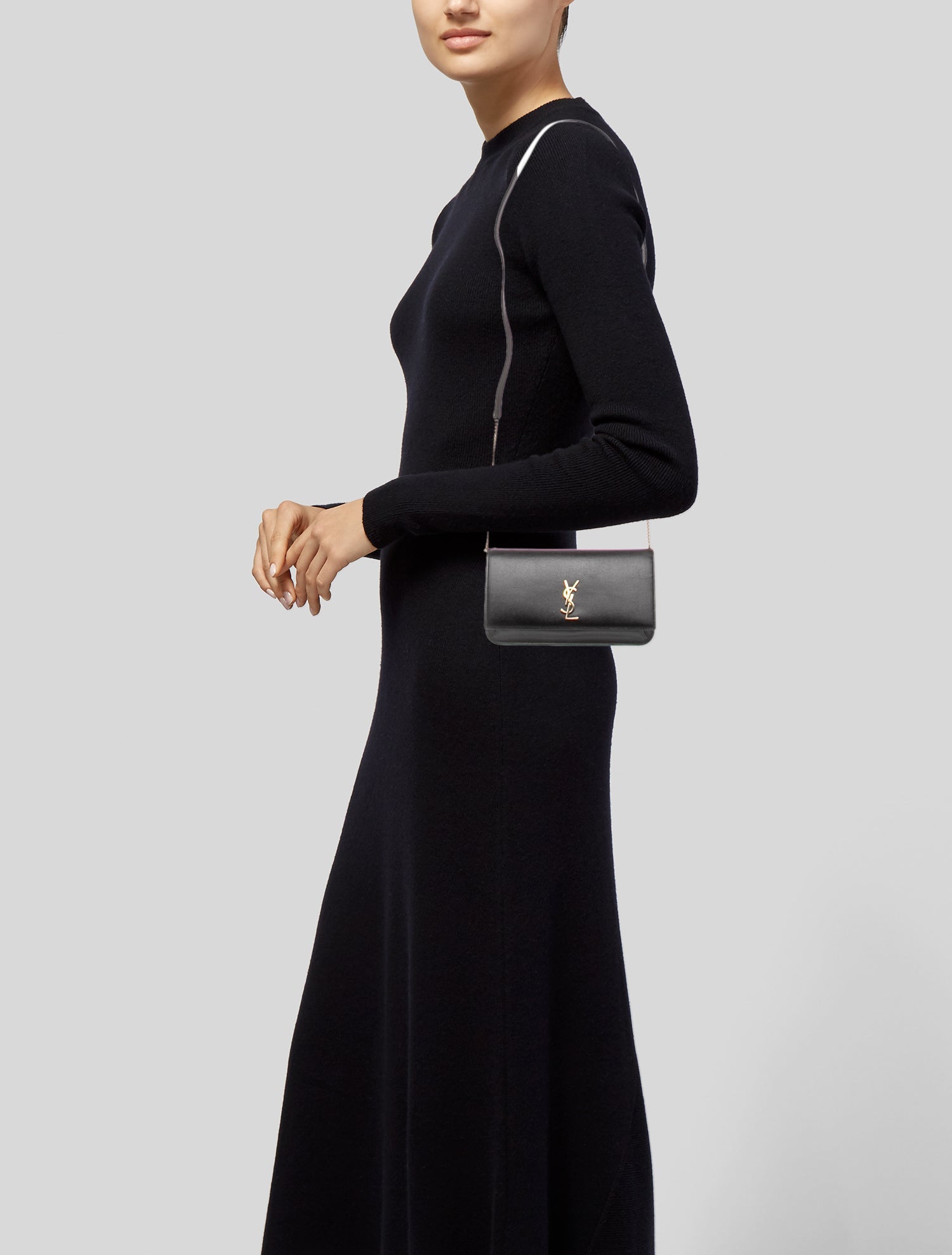 Saint Laurent Leather Cassandre