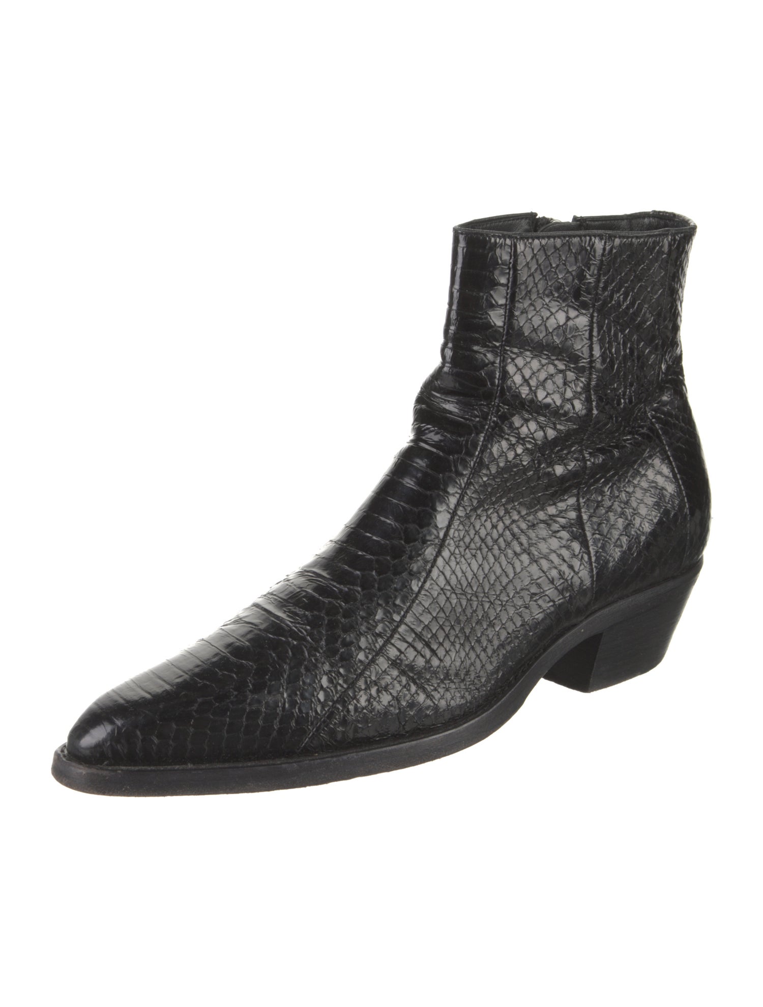 Saint Laurent Devon 30 Python Python Boots