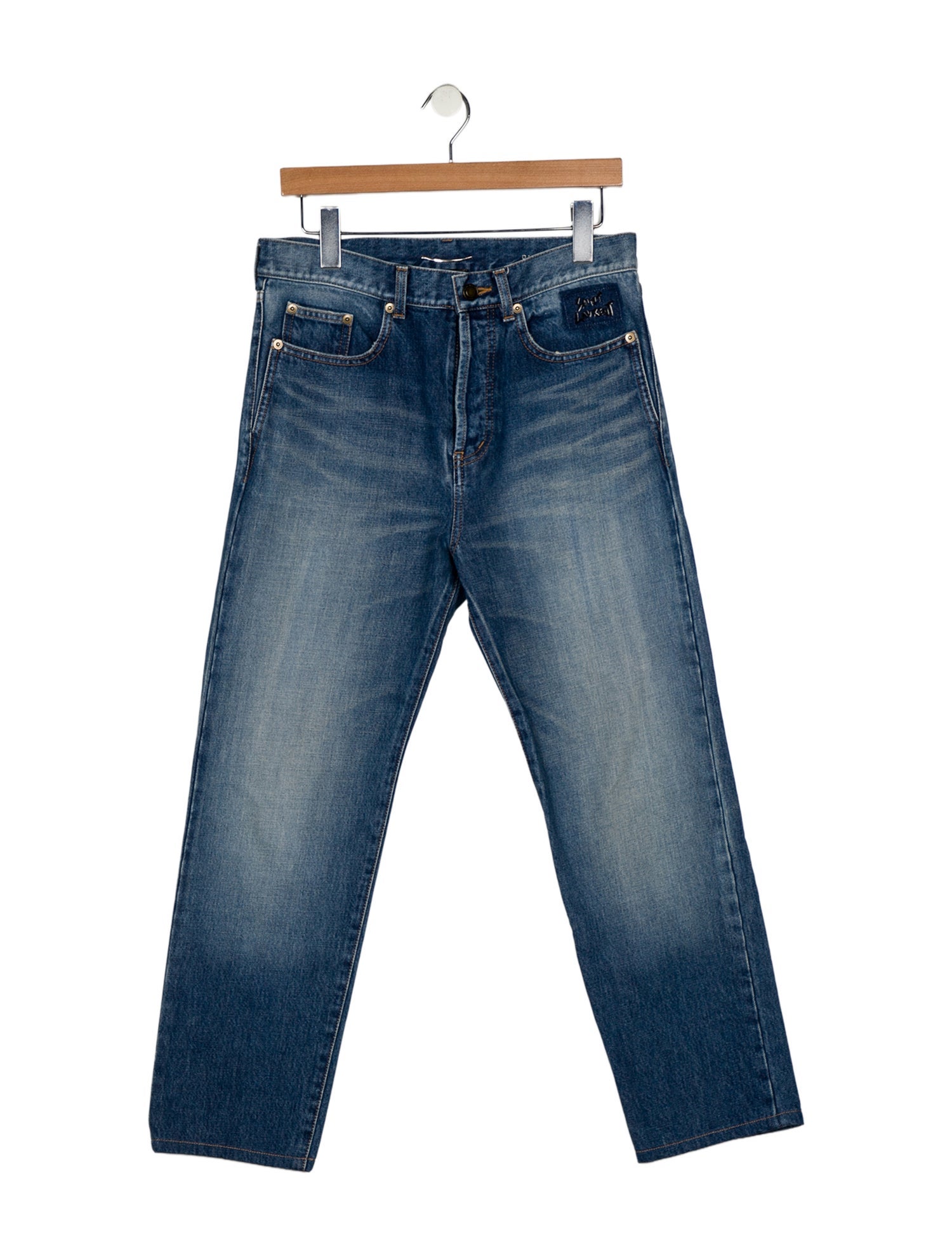 Saint Laurent D14 Straight-Leg Jeans