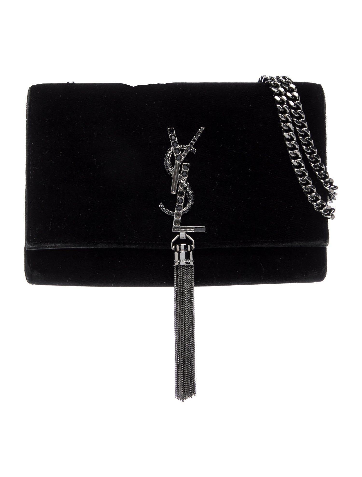 Saint Laurent Velvet Kate Small