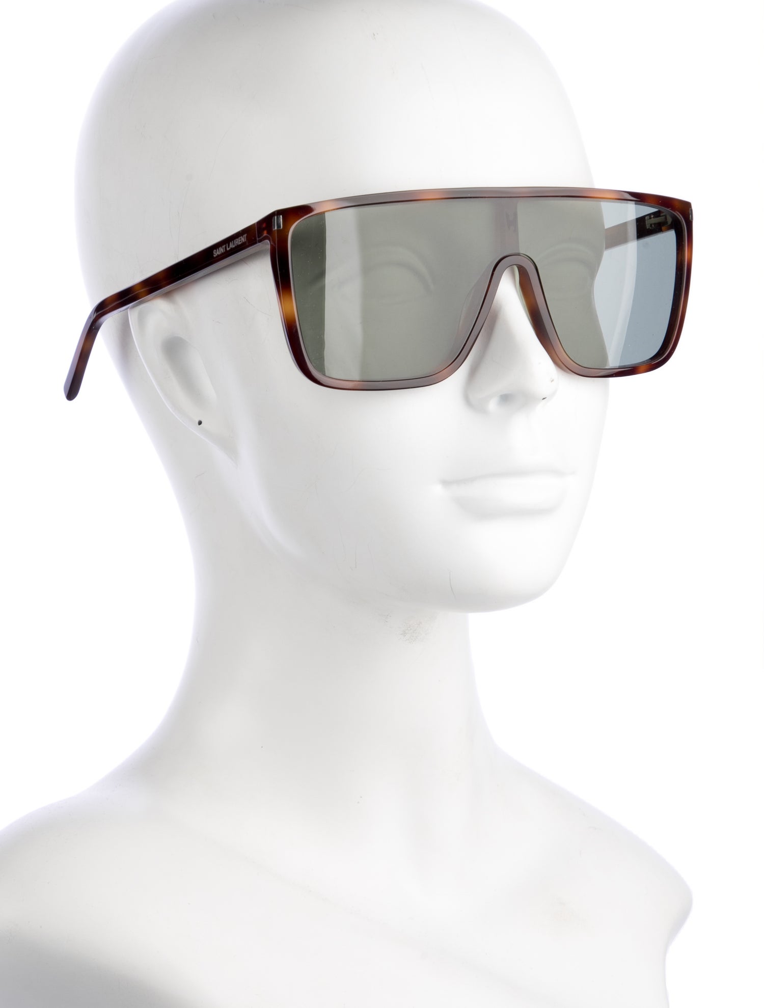 Saint Laurent Shield Tinted Sunglasses