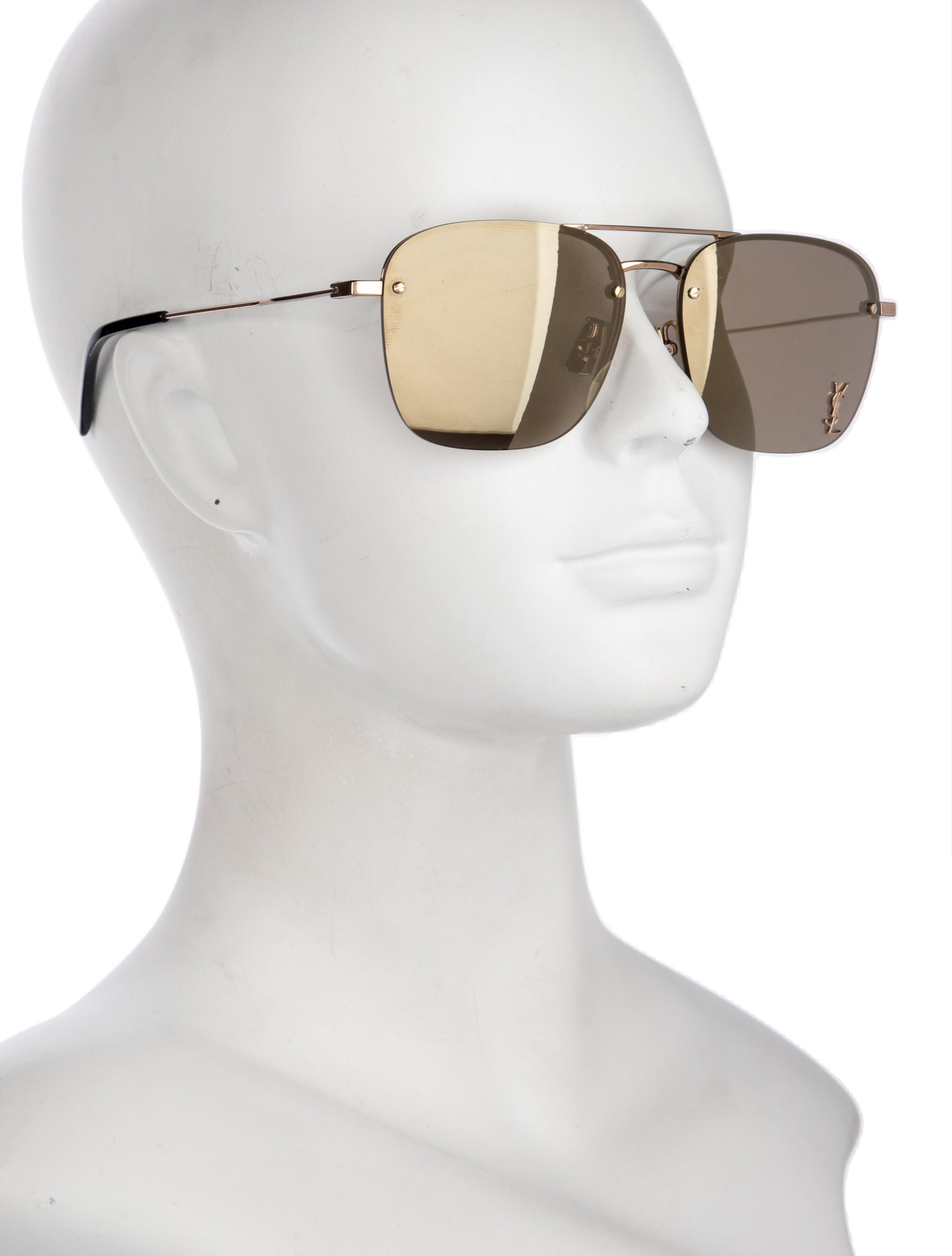 Saint Laurent Square Tinted Sunglasses