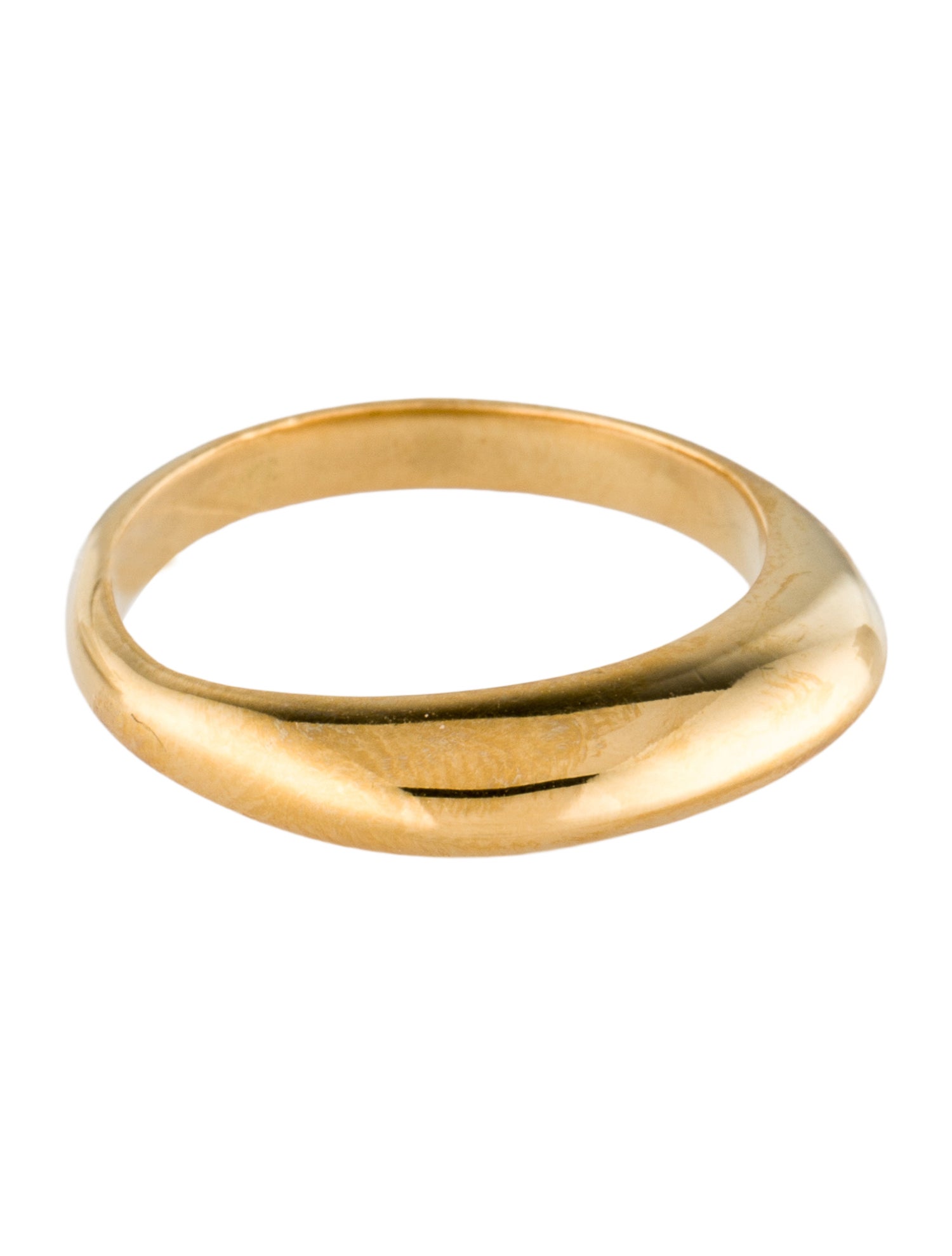 Saint Laurent Bague Anneau Bombe Band Ring