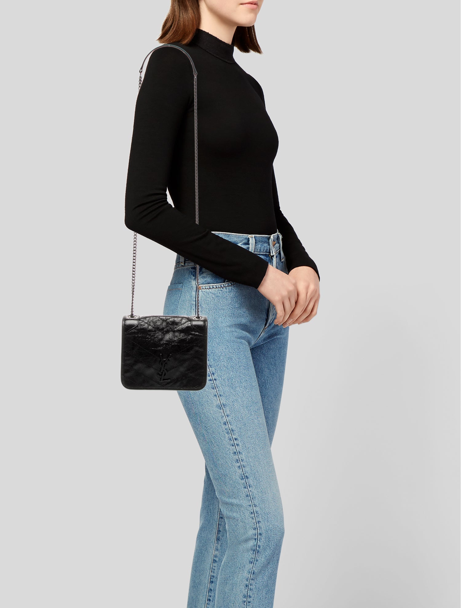 Saint Laurent Leather Niki Mini