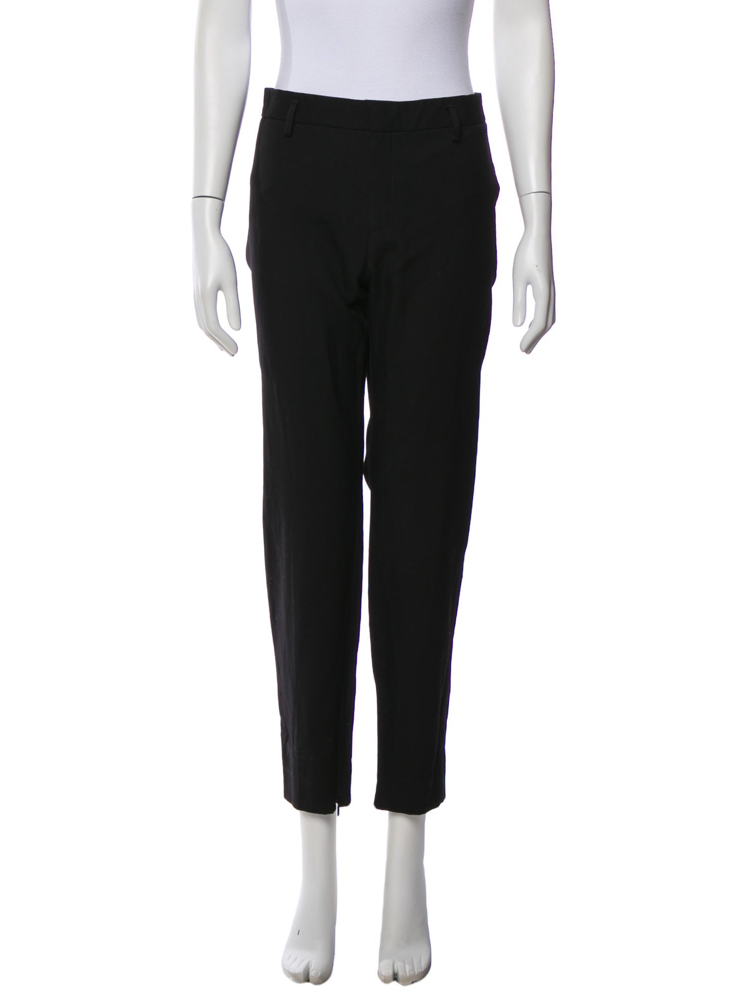 Saint Laurent Virgin Wool Skinny Leg Pants