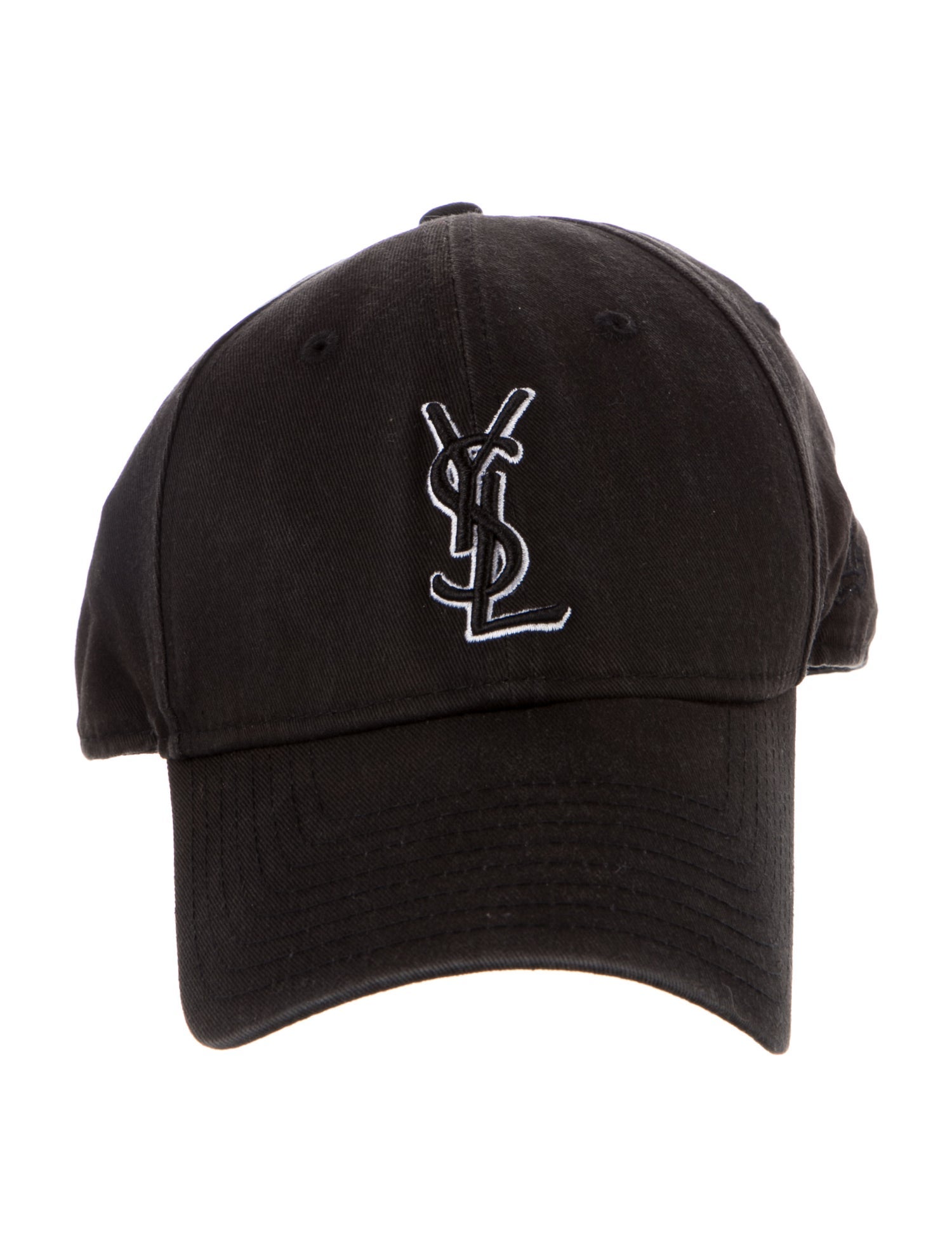 Saint Laurent Embroidered Baseball Cap