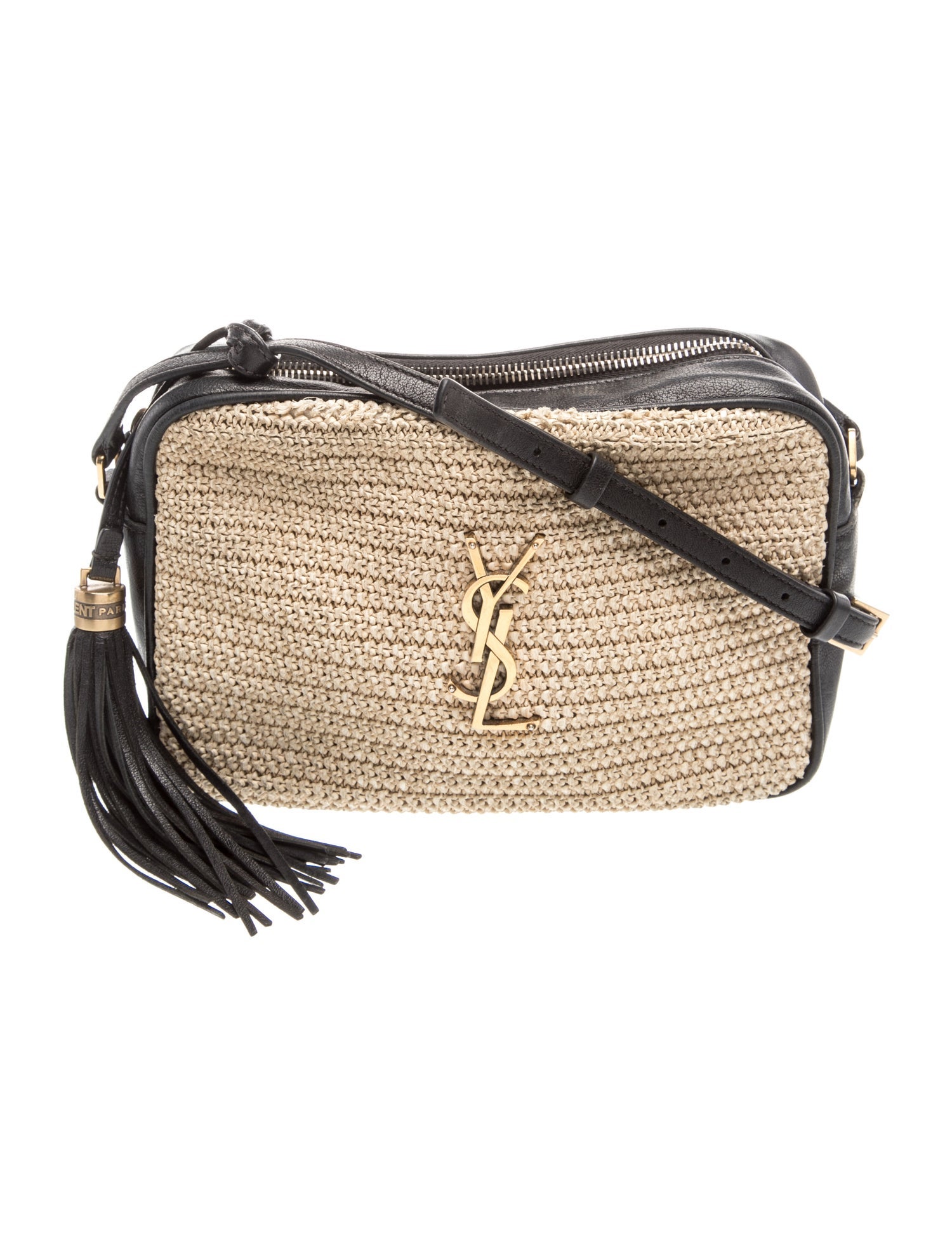 Saint Laurent Raffia Lou Camera