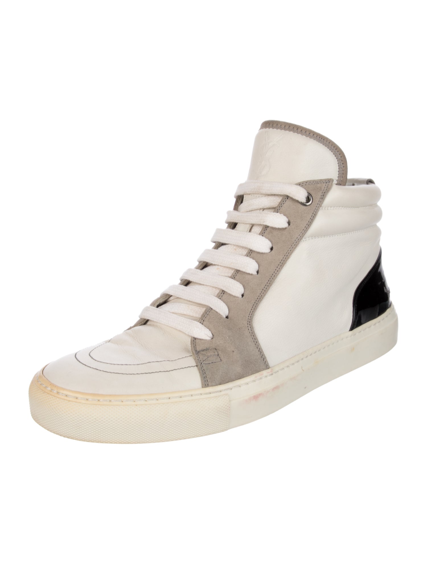 Saint Laurent Leather Sneakers