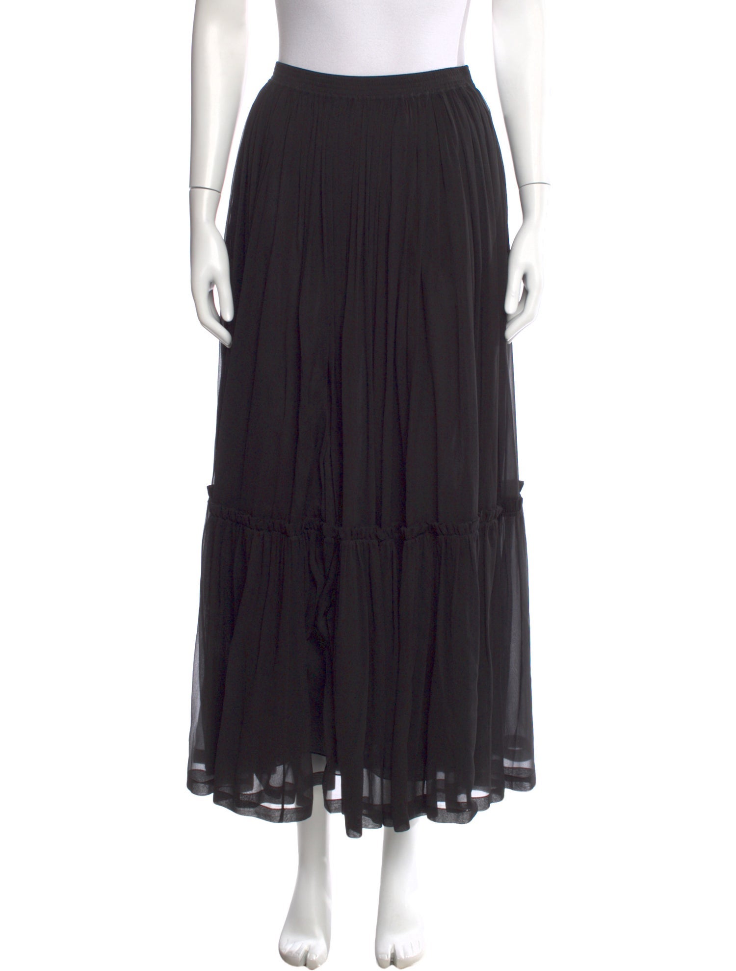 Saint Laurent 2024 Midi Length Skirt