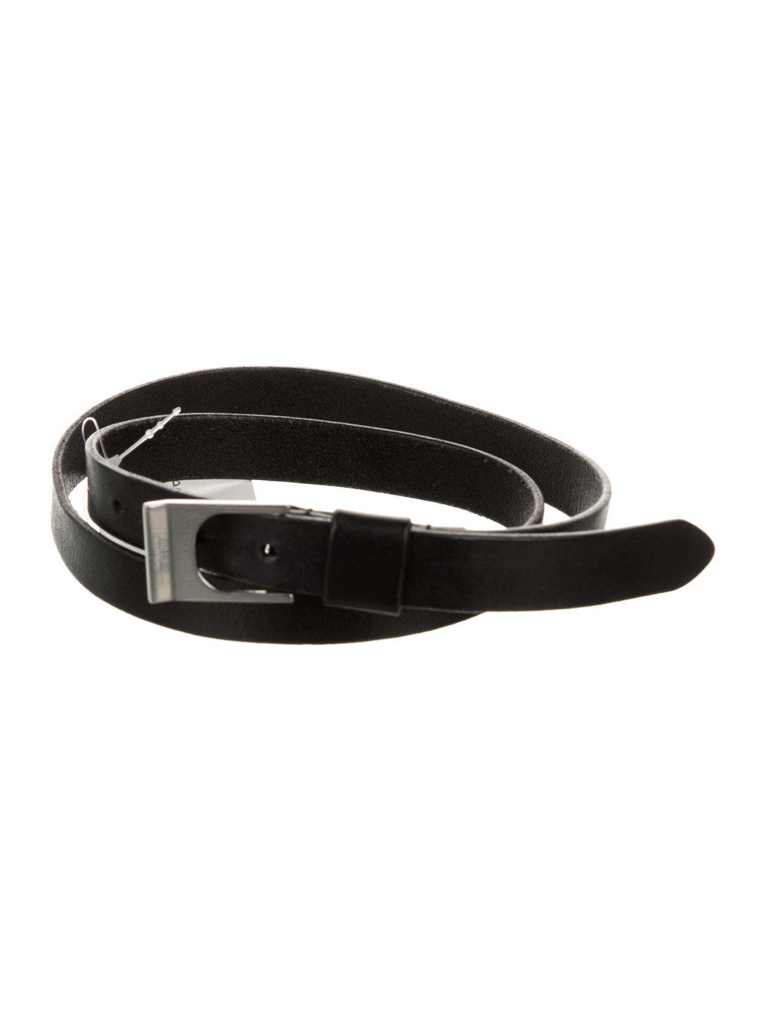 Saint Laurent Skinny Leather Belt