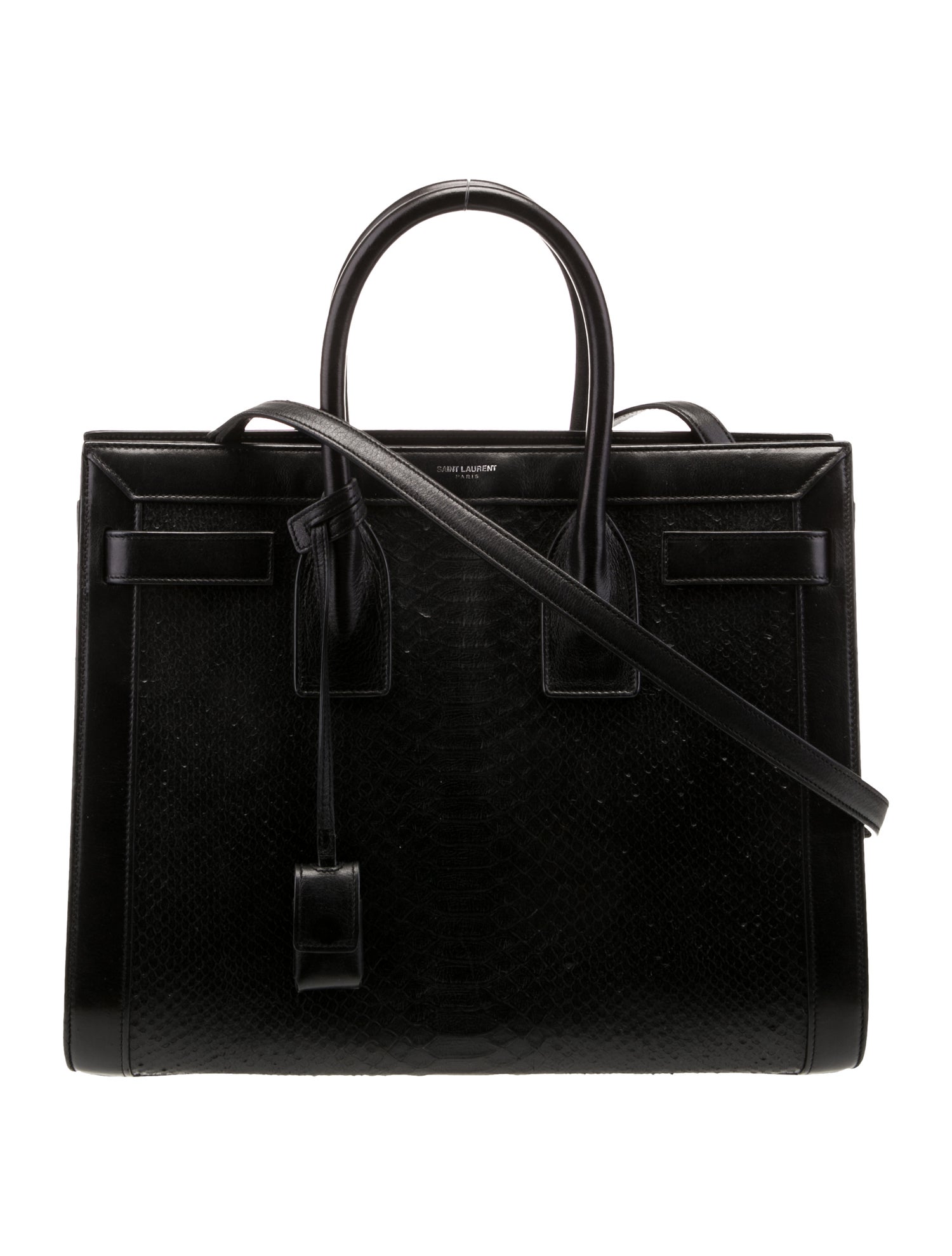 Saint Laurent Leather Sac De Jour Small