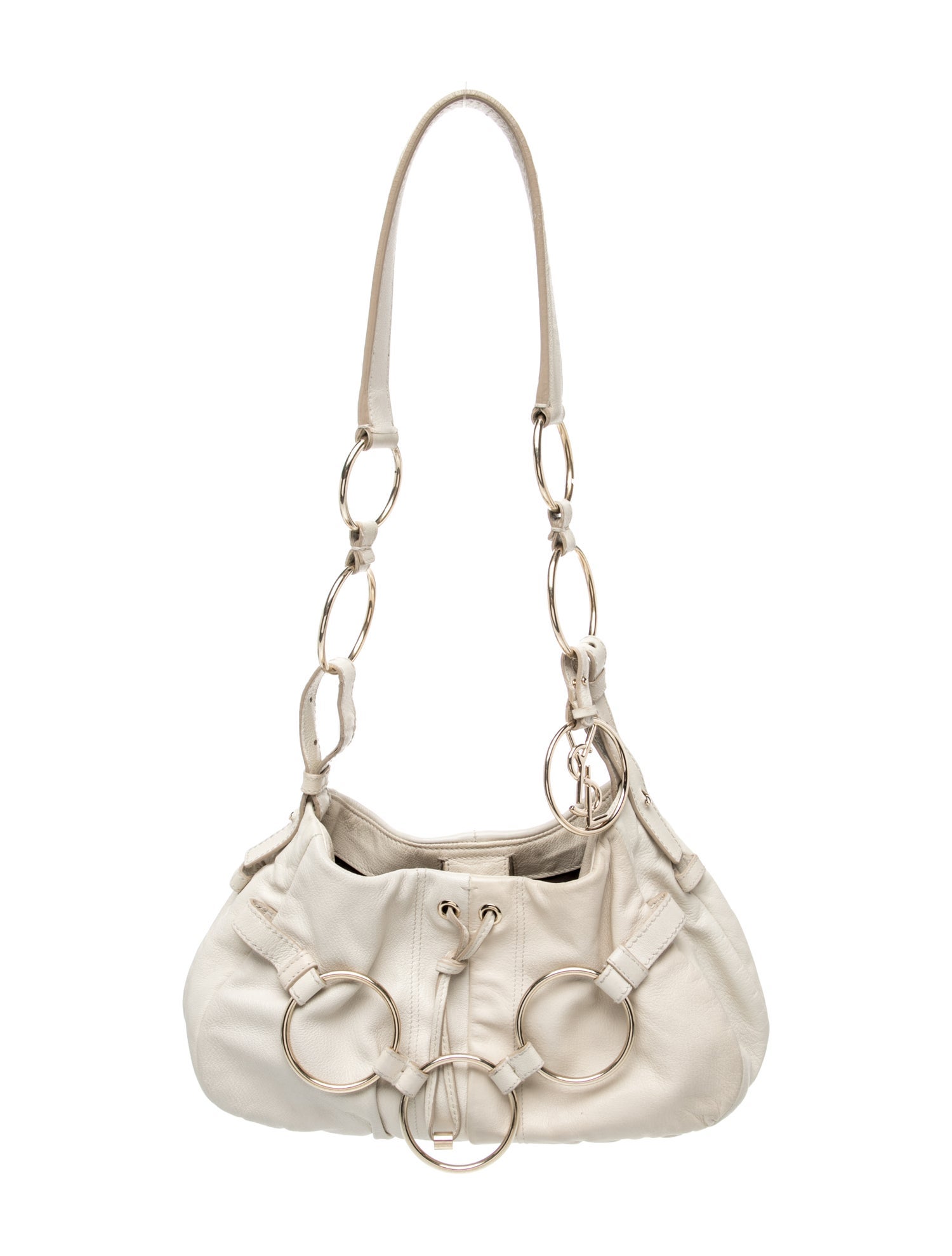 Yves Saint Laurent Rive Gauche Chevron Shoulder Bag