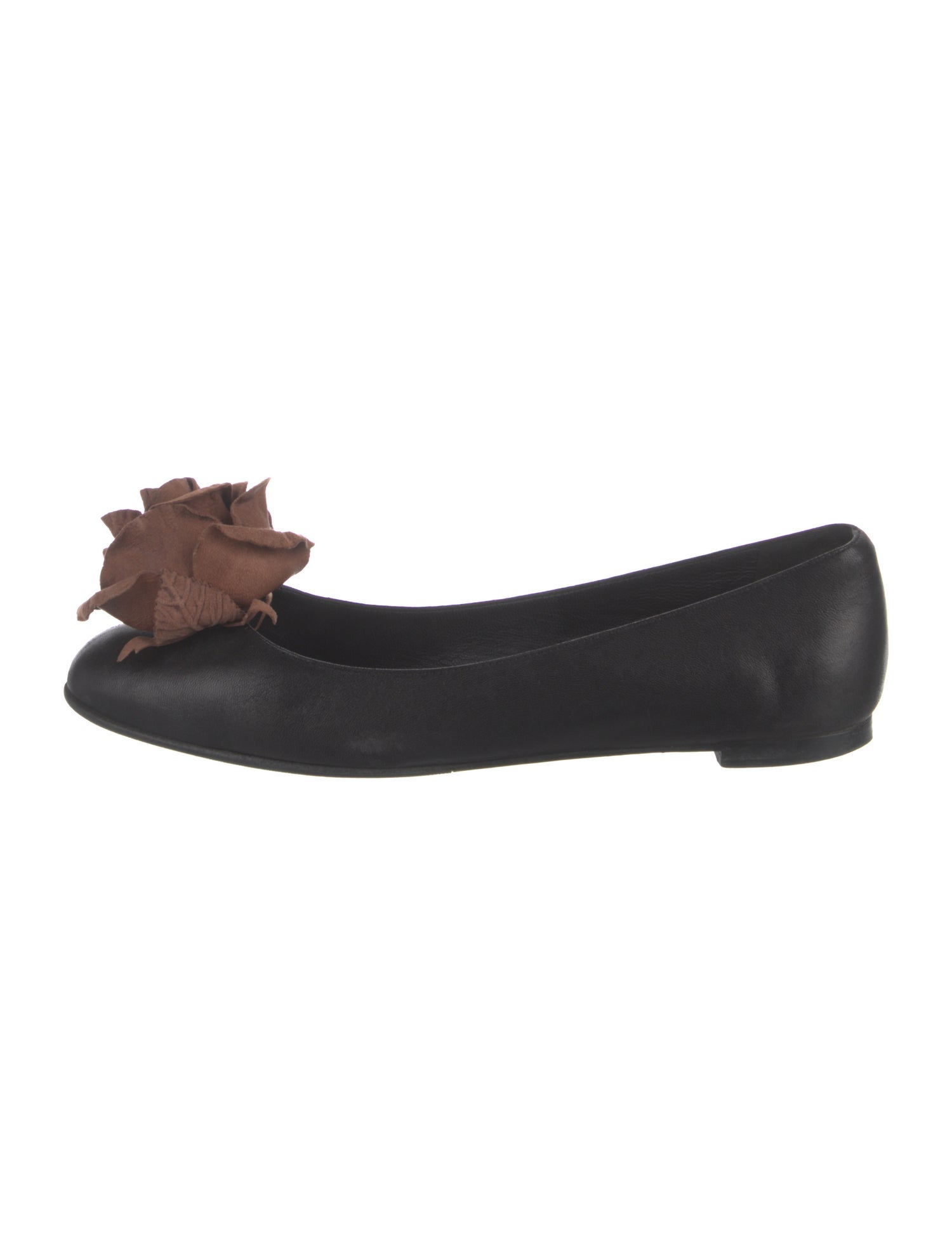 Saint Laurent Leather Ballet Flats