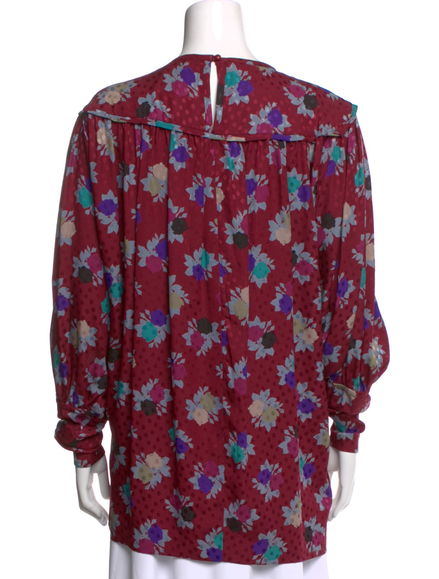 Yves Saint Laurent Rive Gauche Vintage 1980's Blouse