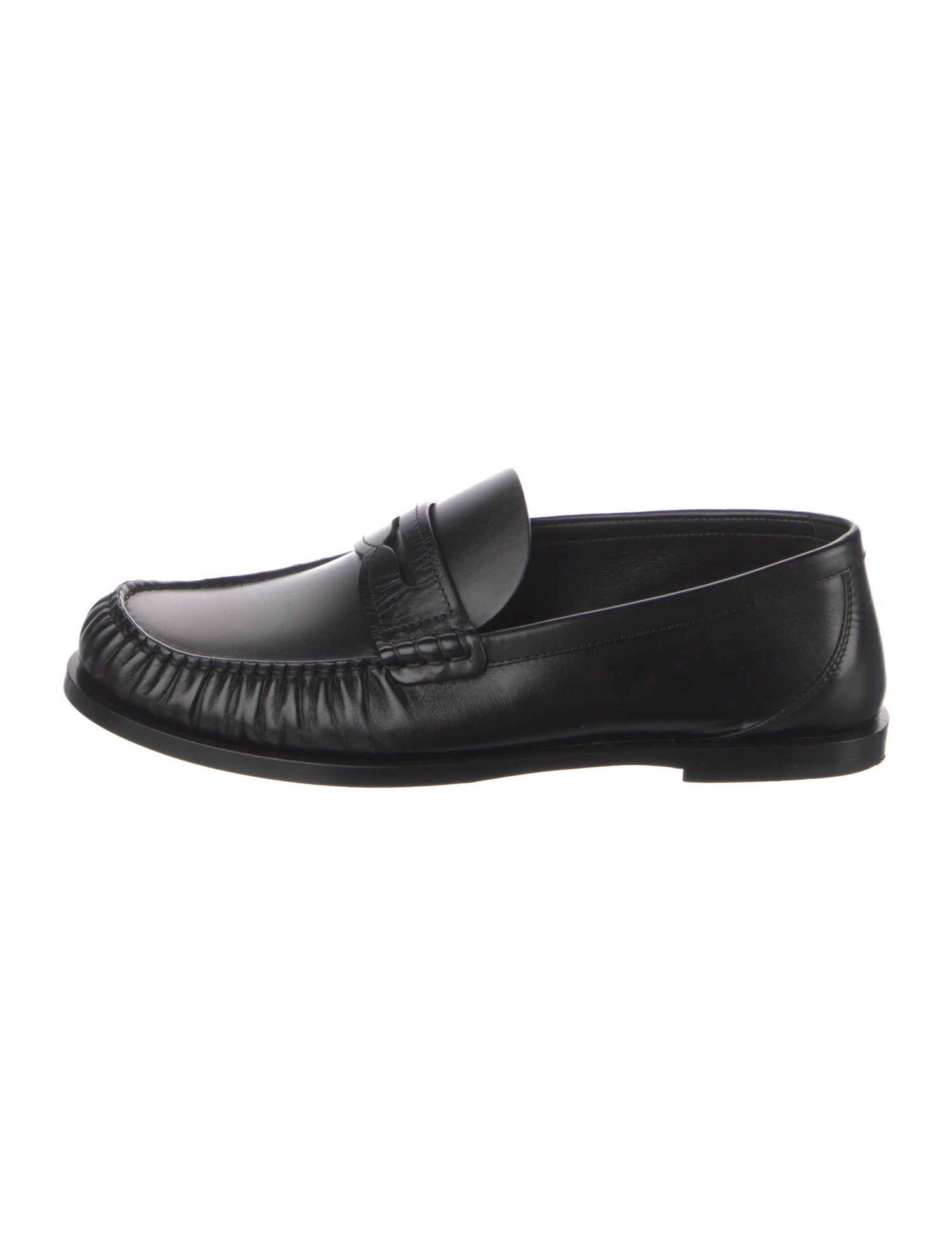 Saint Laurent Leather Loafers