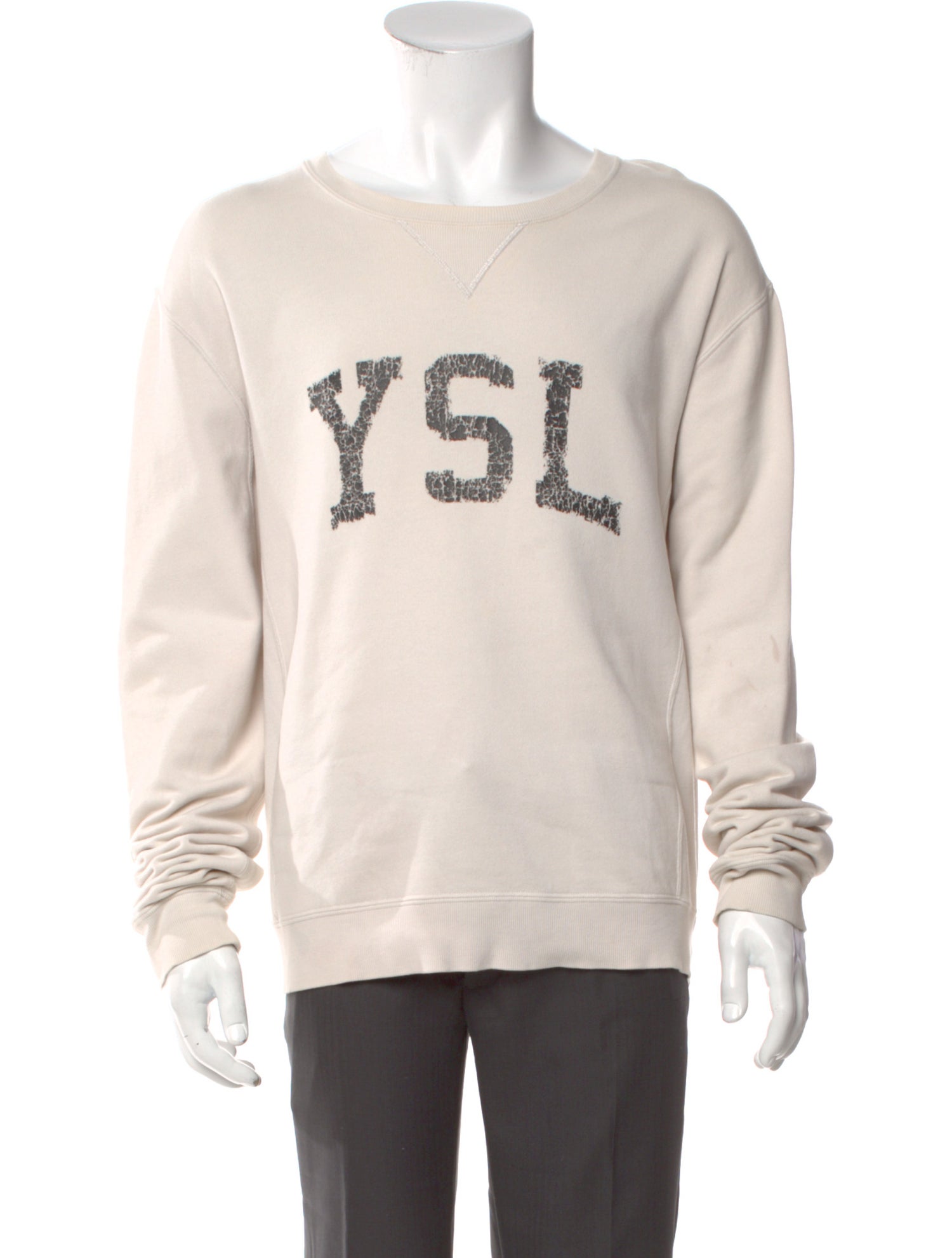 Saint Laurent 2021 Graphic Print Pullover