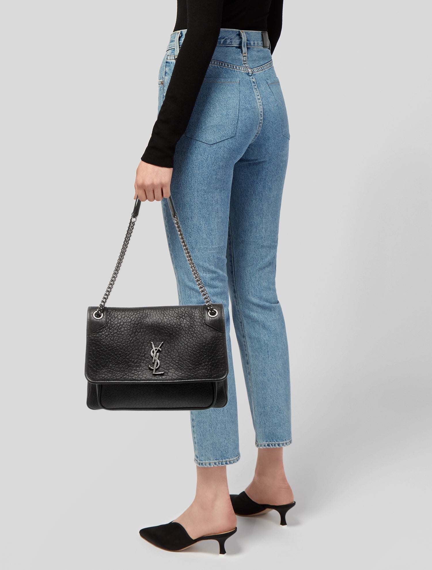 Saint Laurent Quilted Niki Large