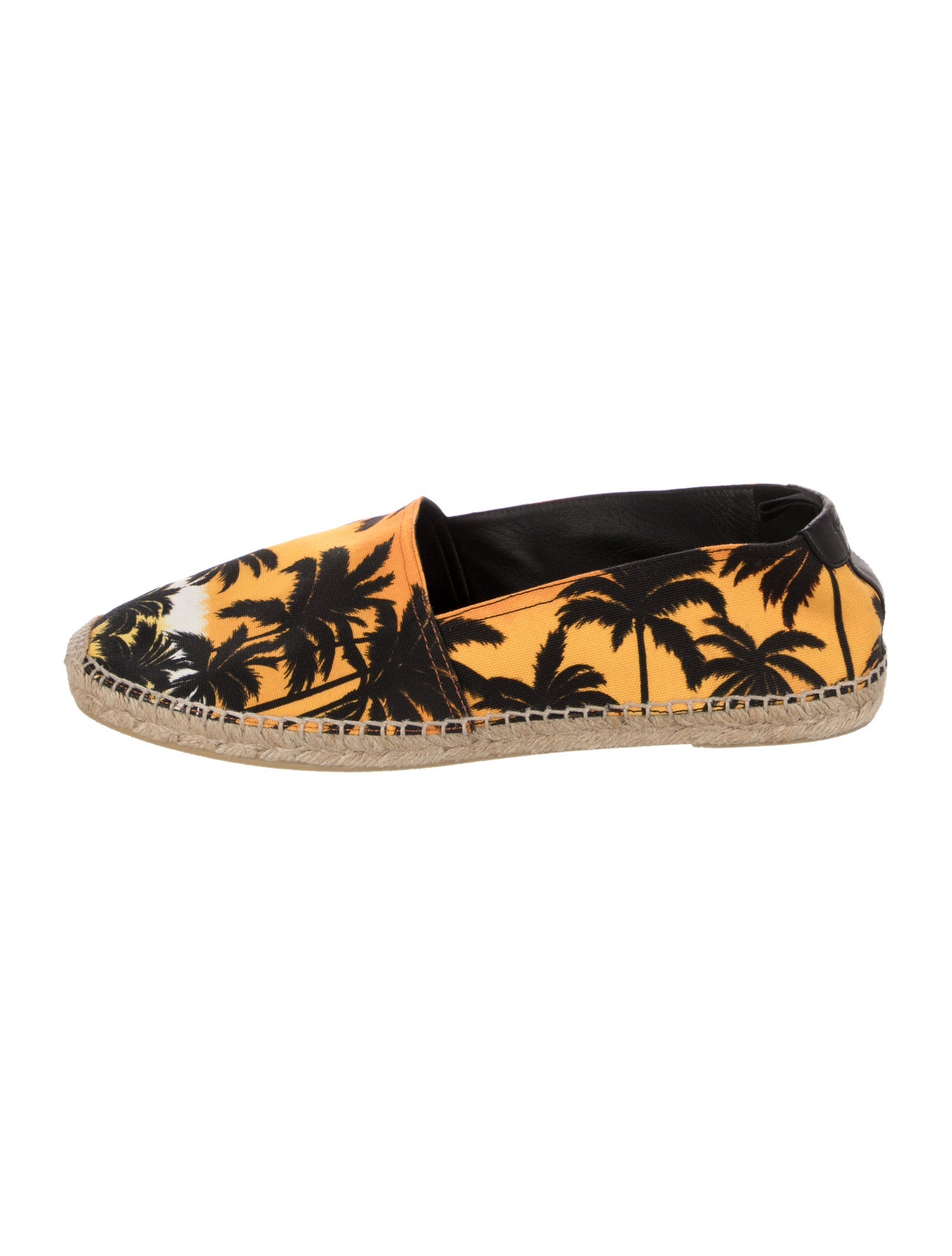 Saint Laurent Canvas Printed Espadrilles