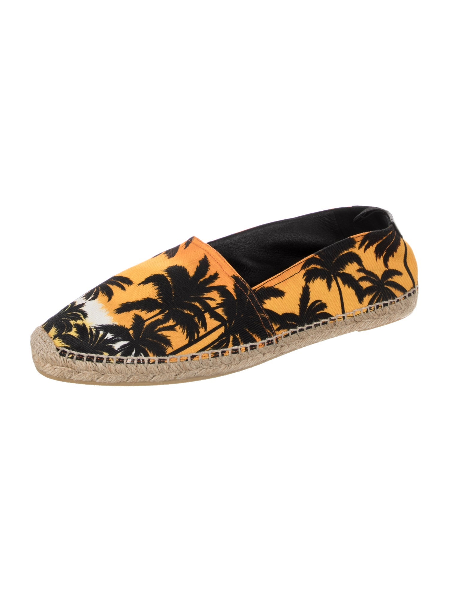 Saint Laurent Canvas Printed Espadrilles