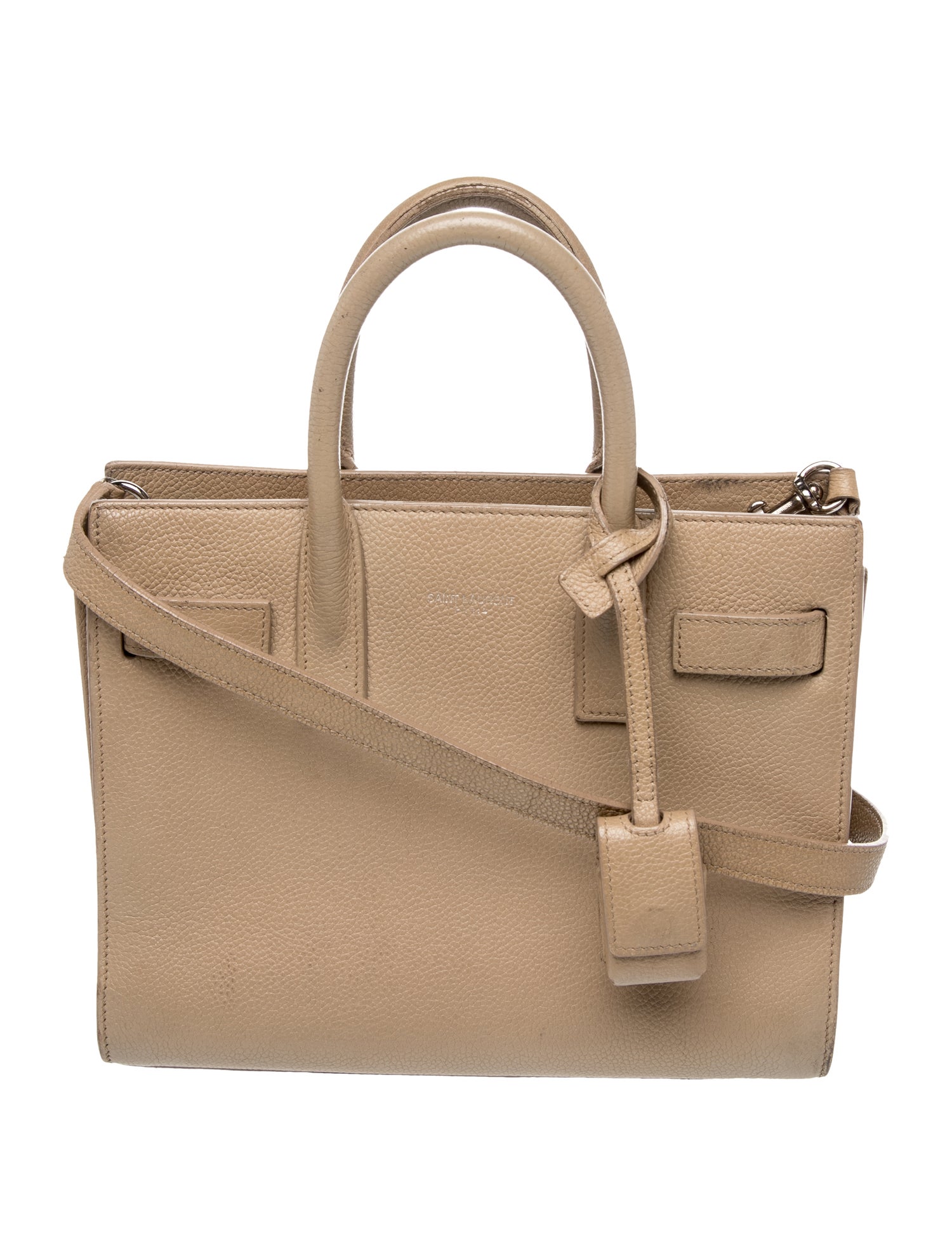 Saint Laurent Calfskin Sac De Jour