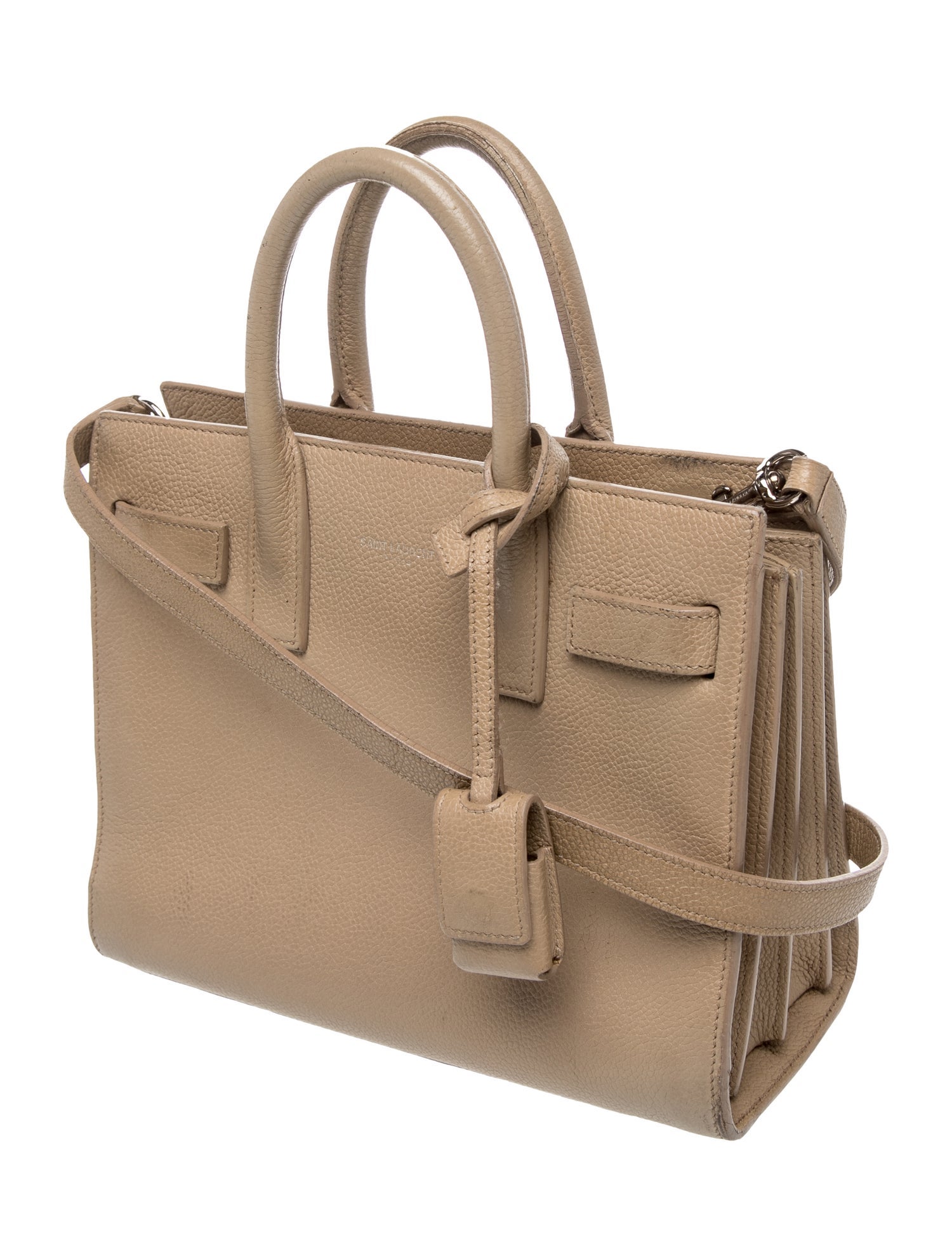 Saint Laurent Calfskin Sac De Jour