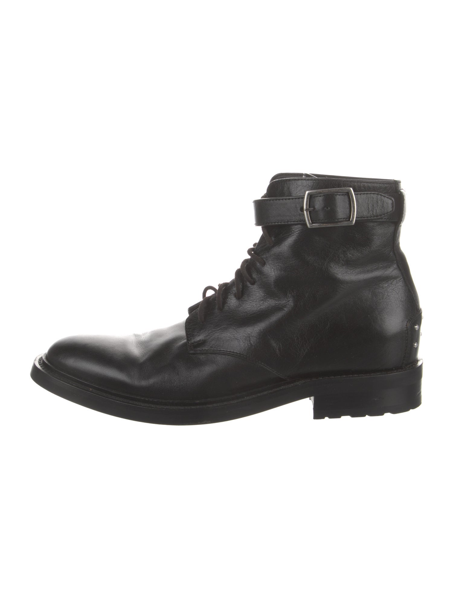 Saint Laurent Leather Boots