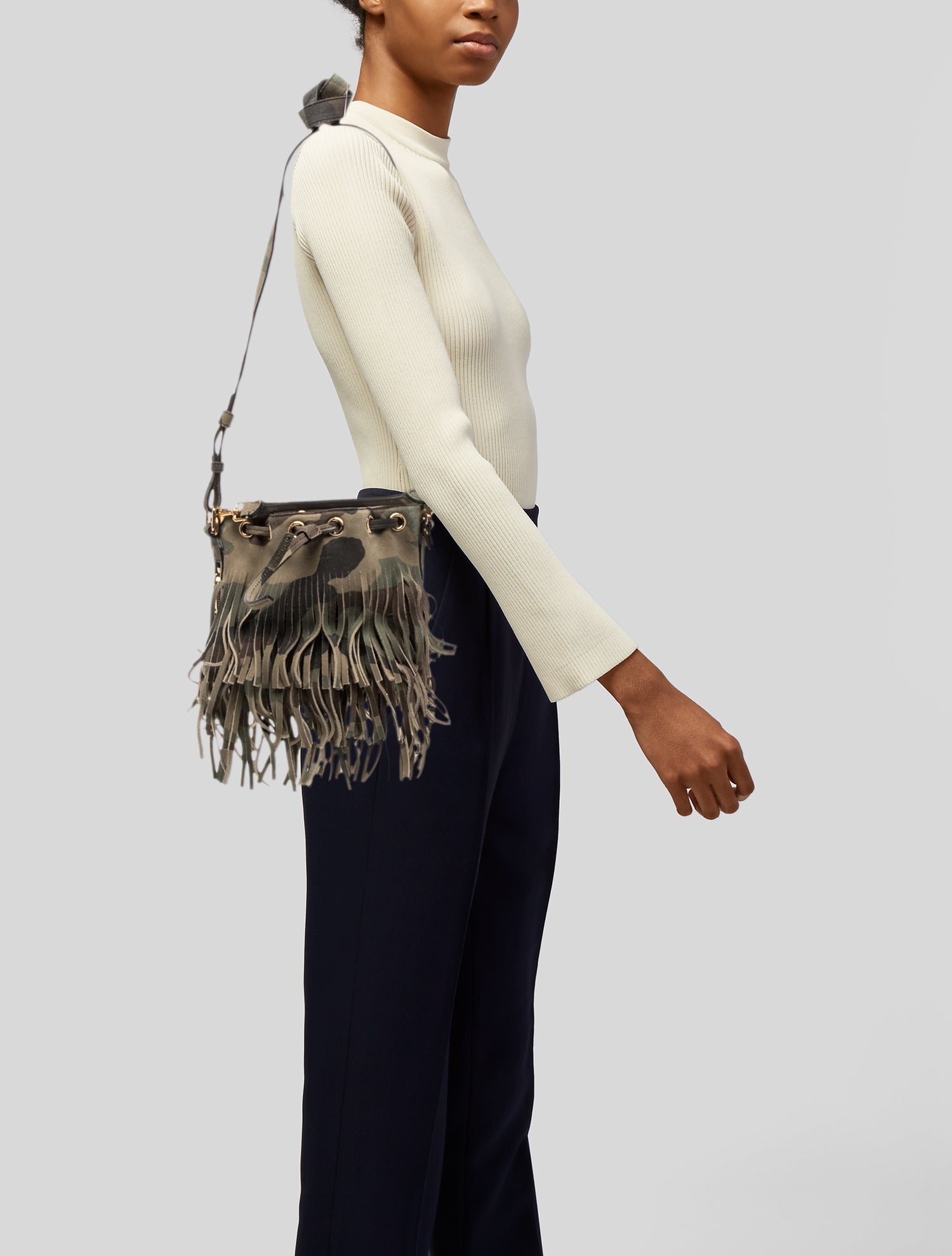 Saint Laurent Suede Emmanuelle