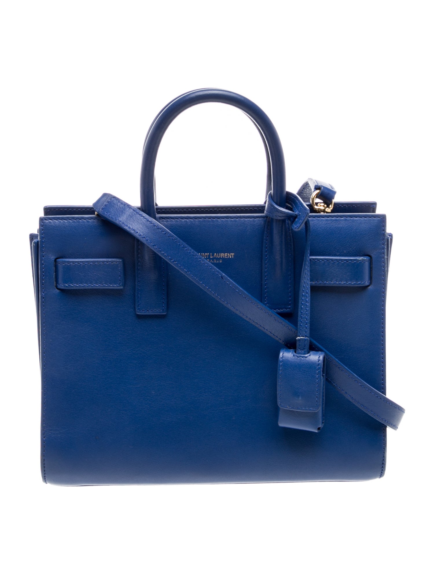 Saint Laurent Leather Sac De Jour