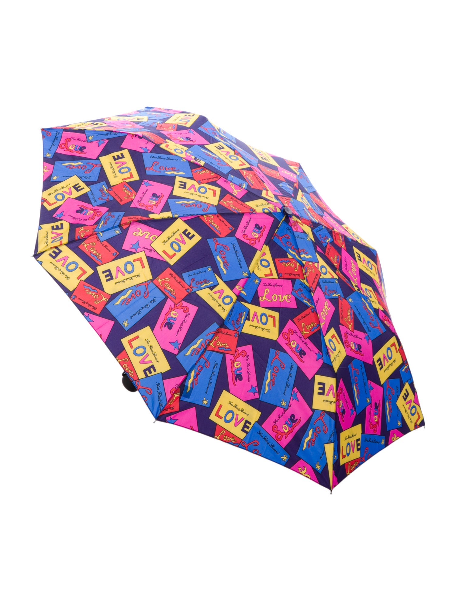 Saint Laurent Pattern Printed Umbrella