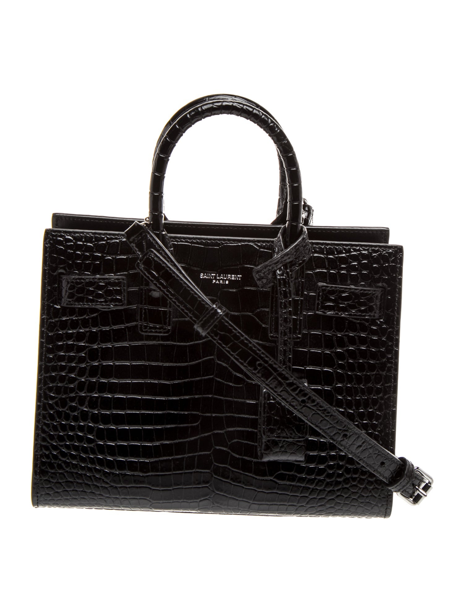 Saint Laurent Leather Sac De Jour Nano