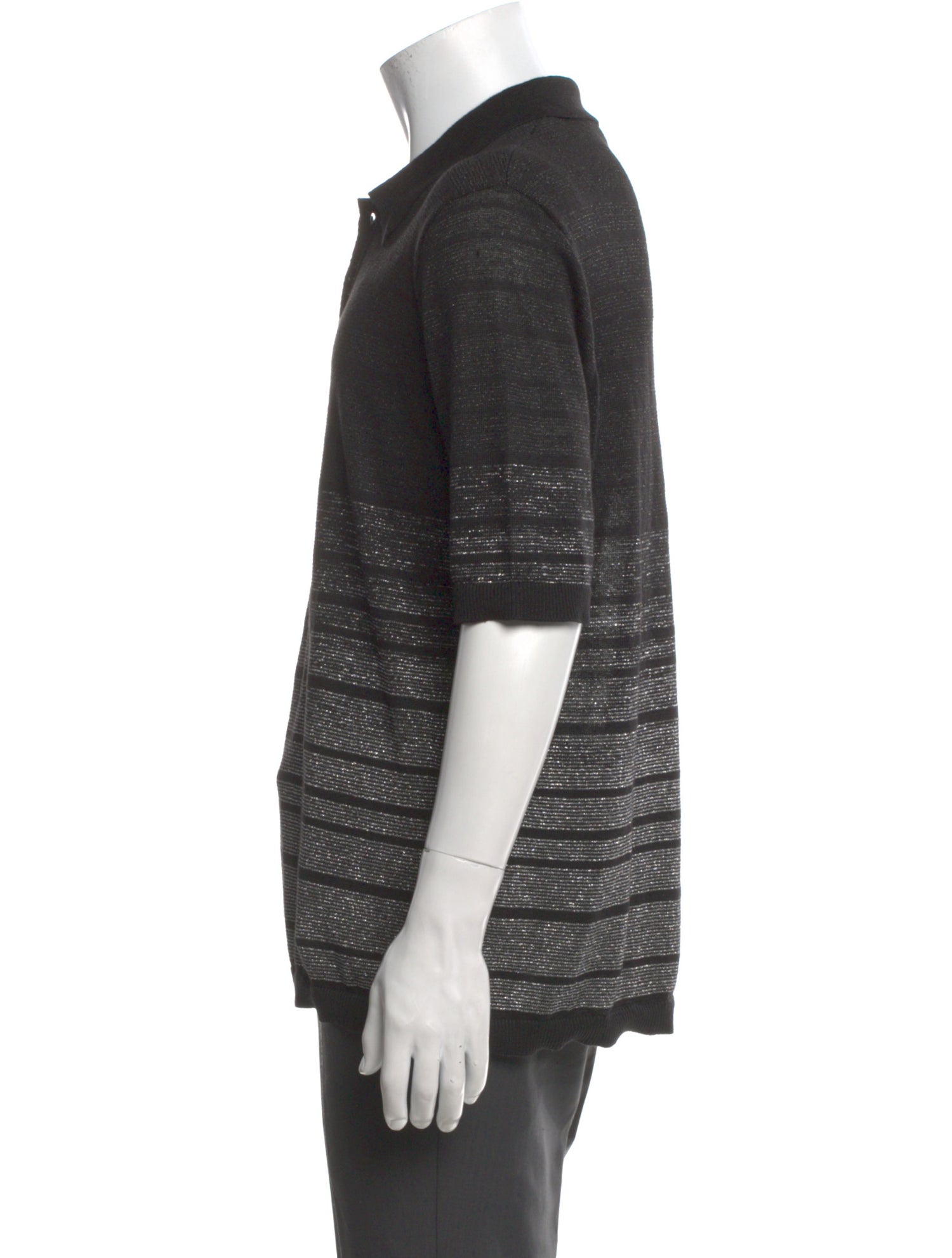 Saint Laurent 2019 Linen Polo Shirt