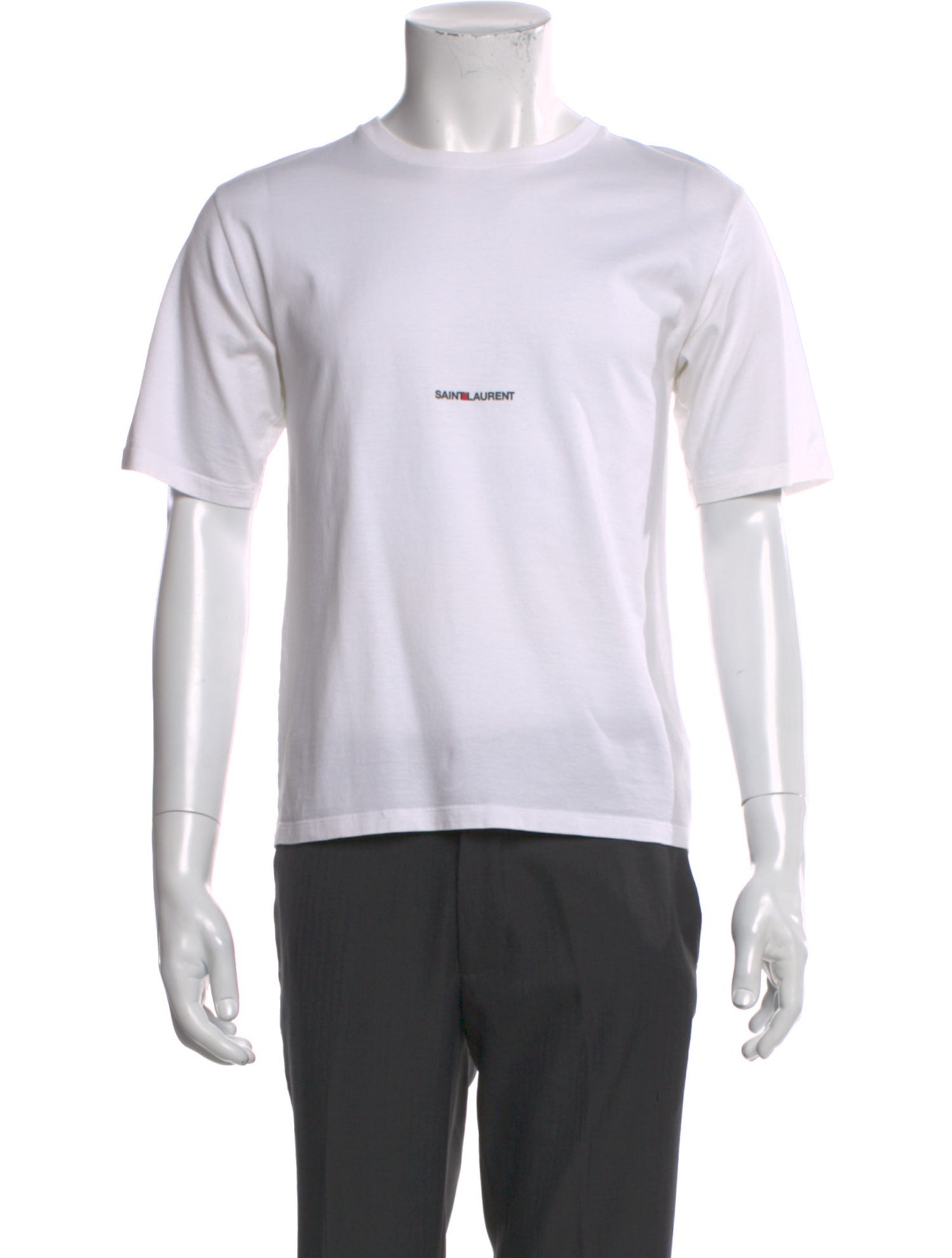 Saint Laurent 2017 Signature Logo T-Shirt