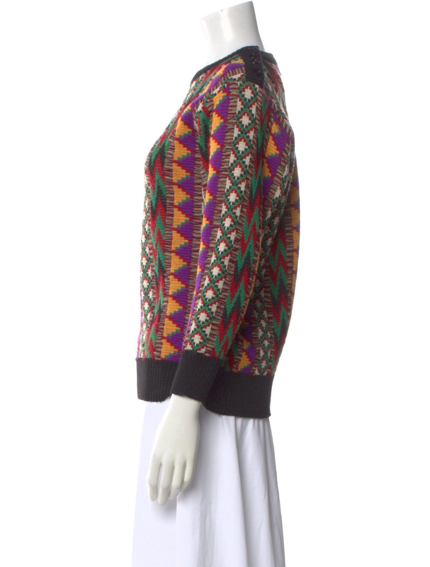 Yves Saint Laurent Rive Gauche Vintage Late 1970's - Early 1980's Sweater