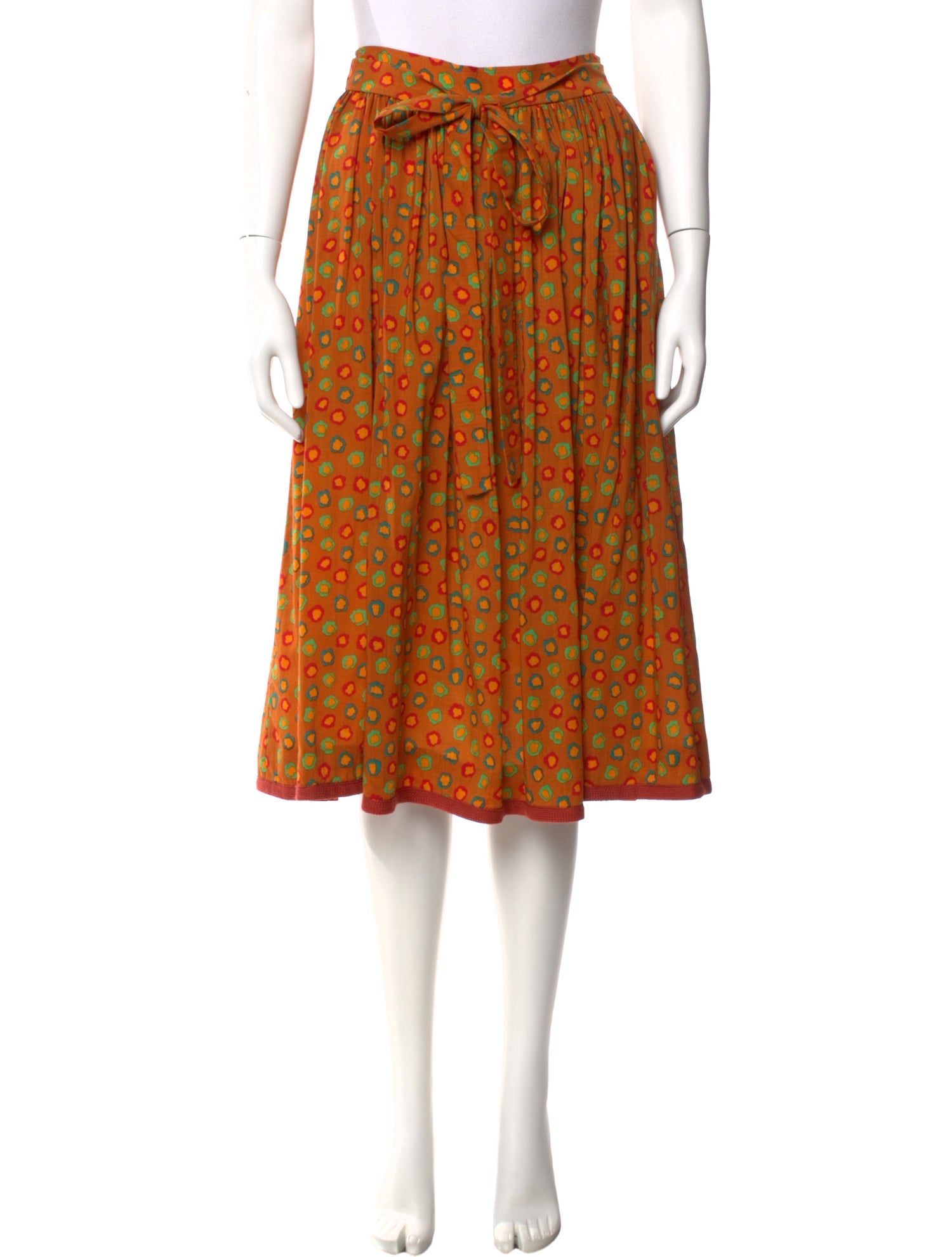 Yves Saint Laurent Rive Gauche Vintage Knee-Length Skirt